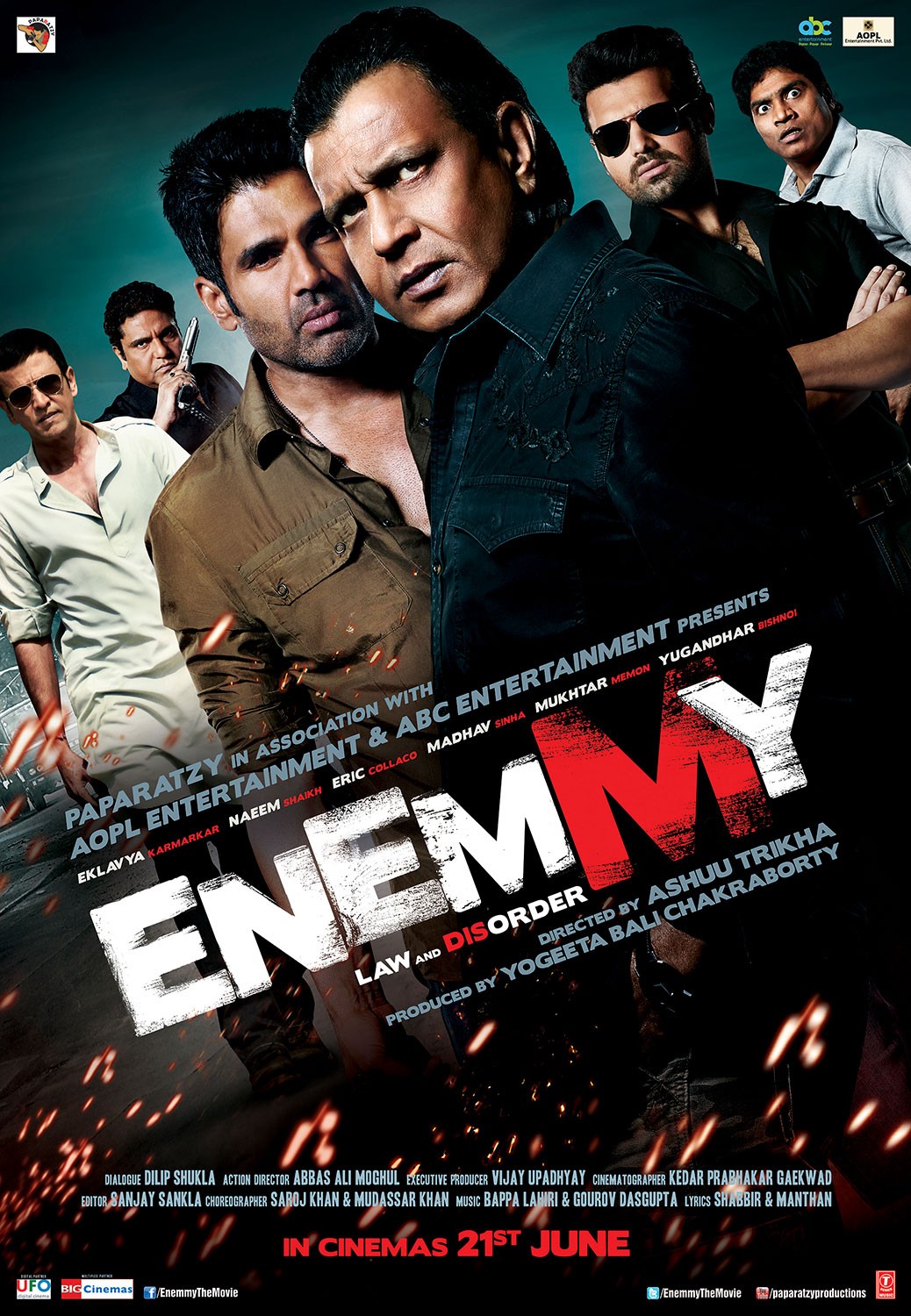 Extra Large Movie Poster Image for Enemmy (#9 of 12)