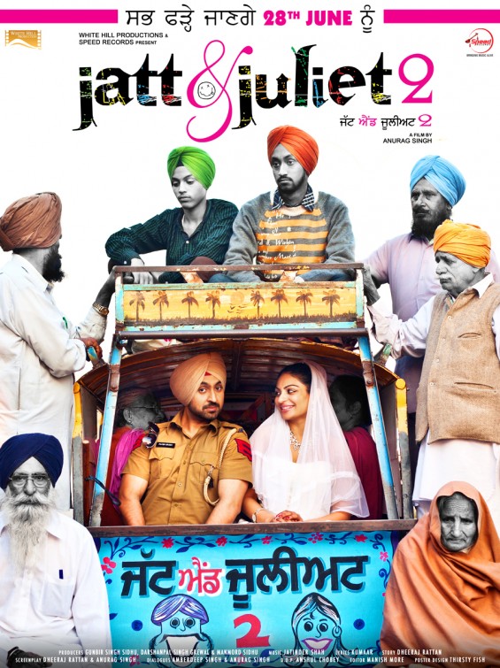 Jatt & Juliet 2 Movie Poster