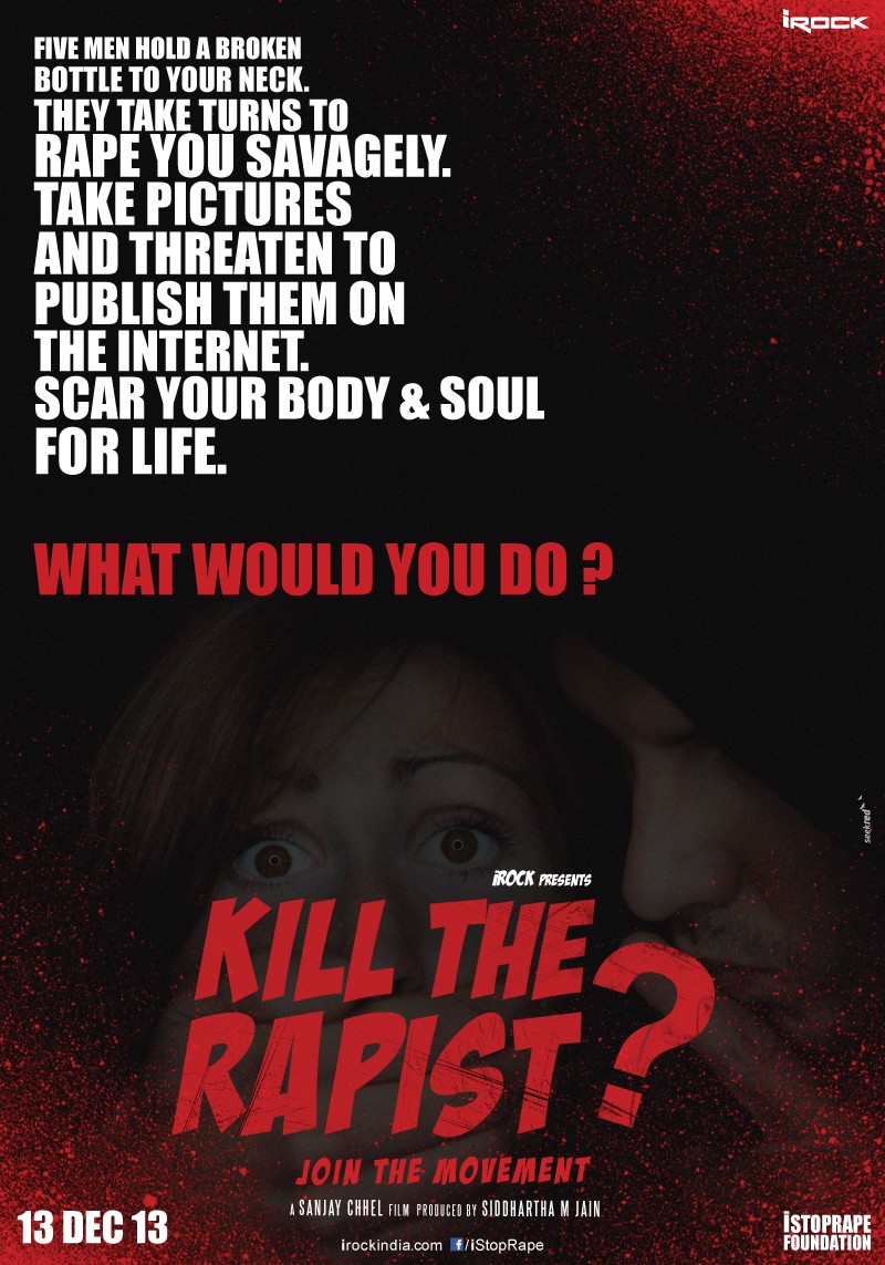 Extra Large Movie Poster Image for Kill the Rapist (#2 of 3)