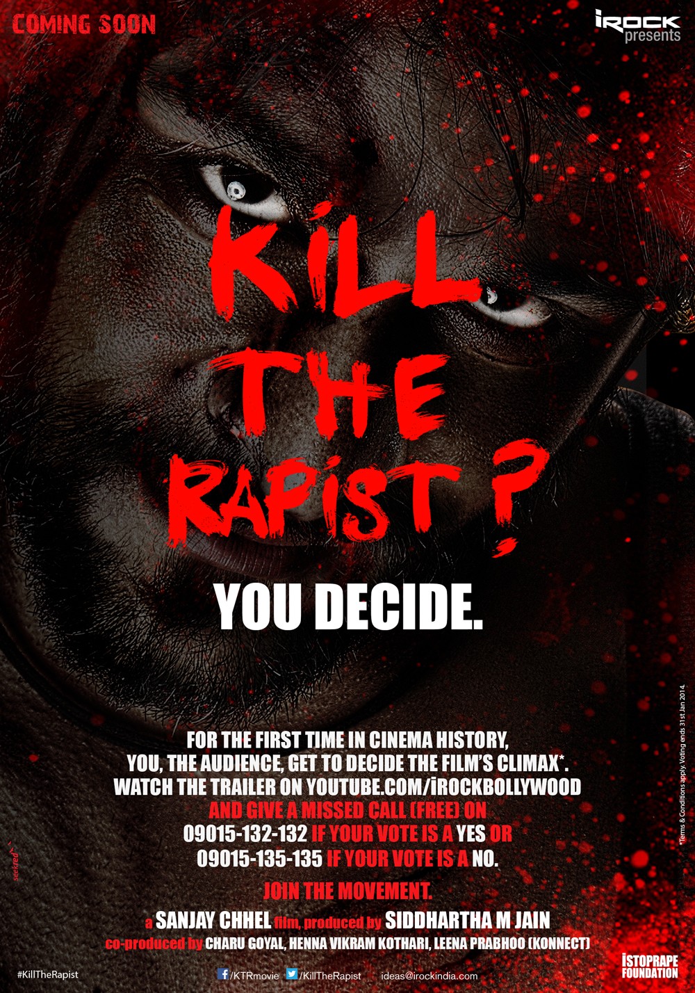 Extra Large Movie Poster Image for Kill the Rapist (#3 of 3)
