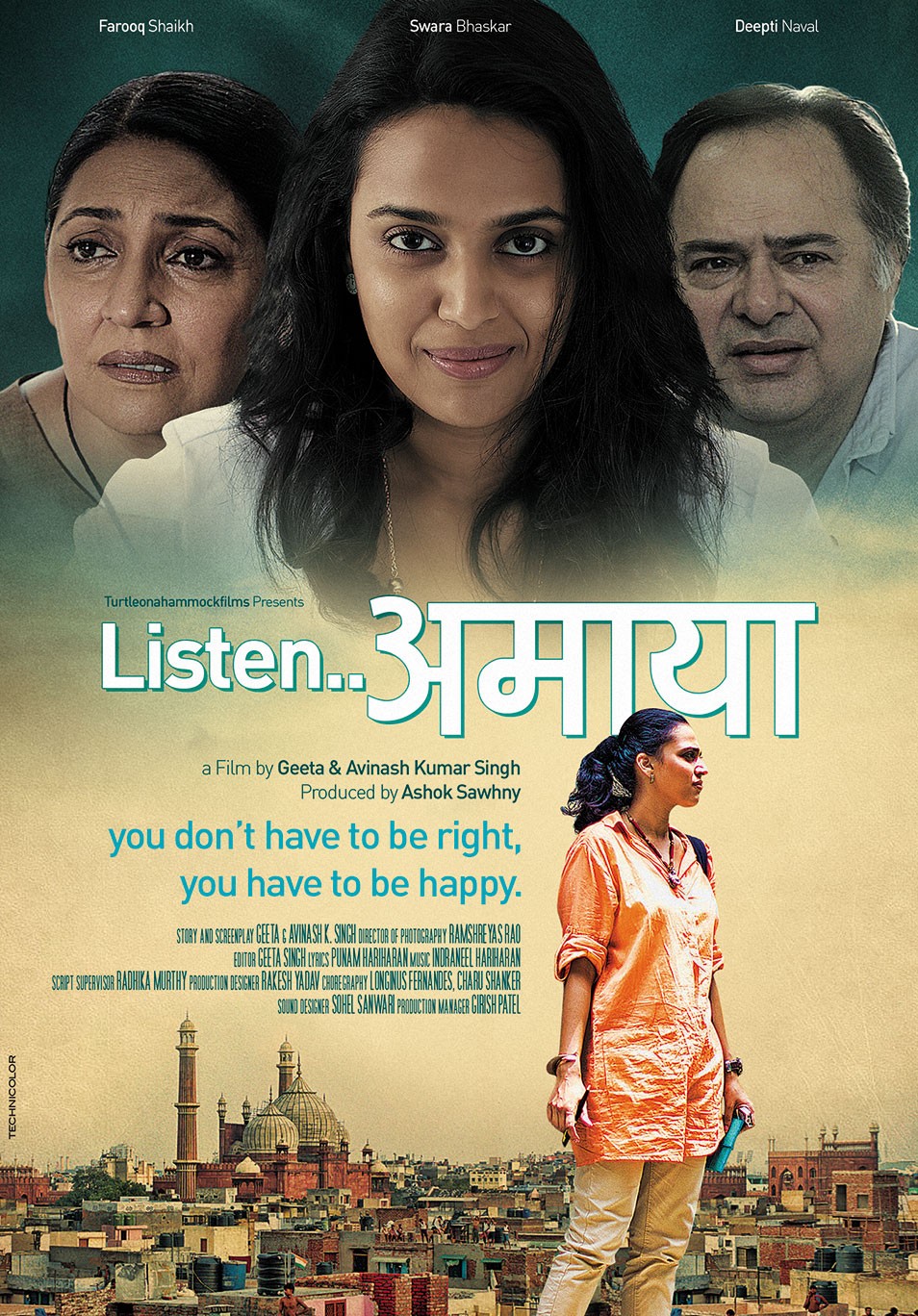 Extra Large Movie Poster Image for Listen Amaya (#9 of 10)