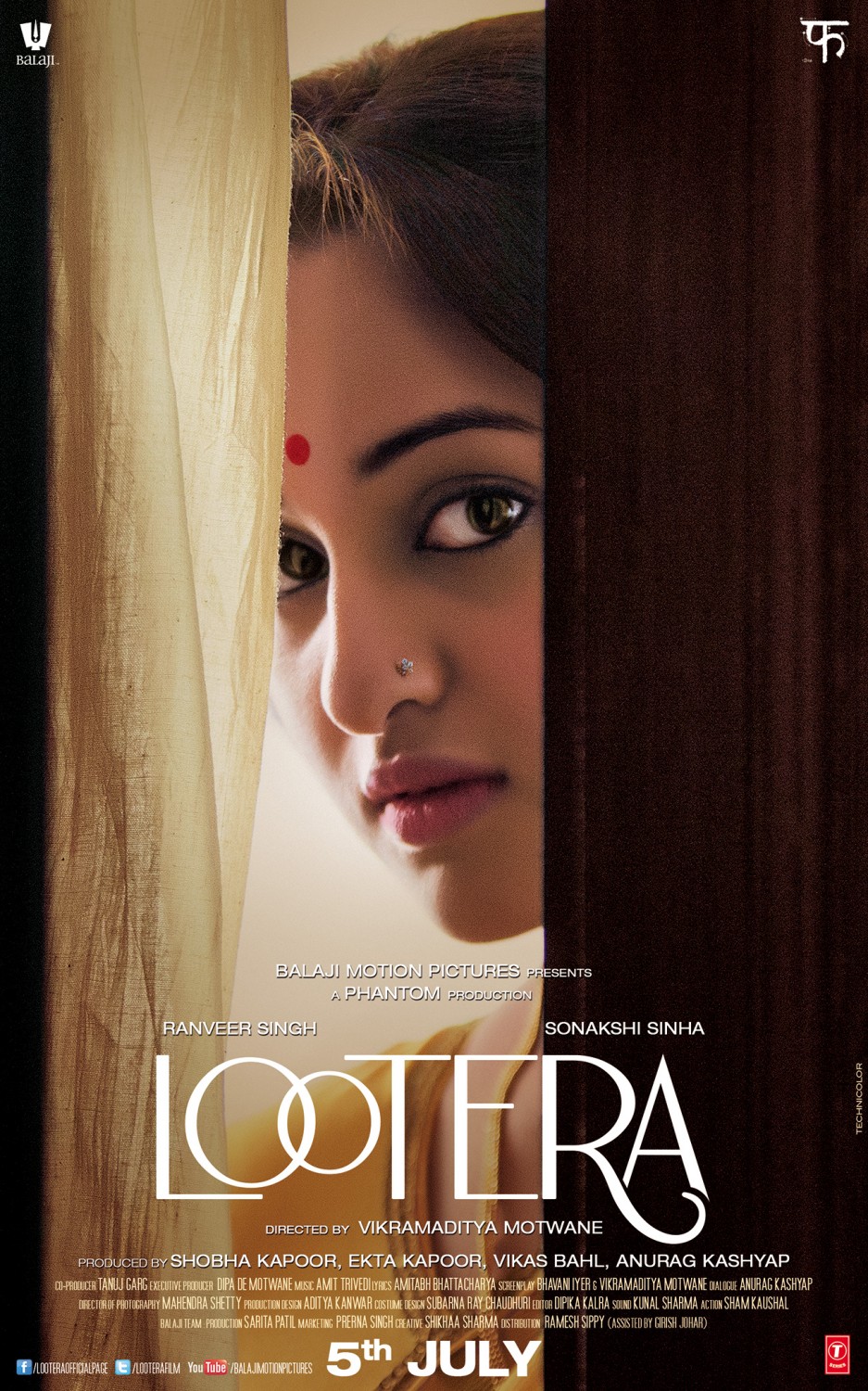 Extra Large Movie Poster Image for Lootera (#2 of 16)
