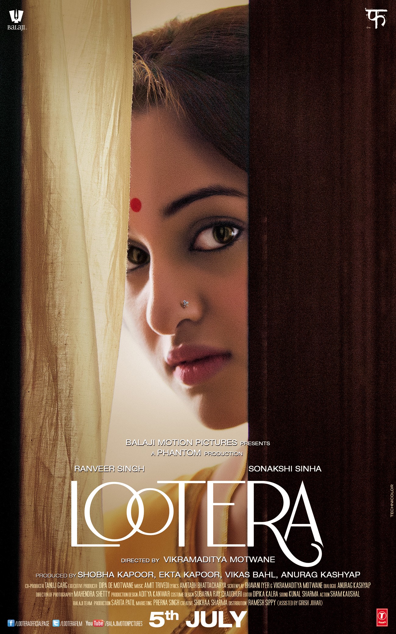 Mega Sized Movie Poster Image for Lootera (#2 of 16)