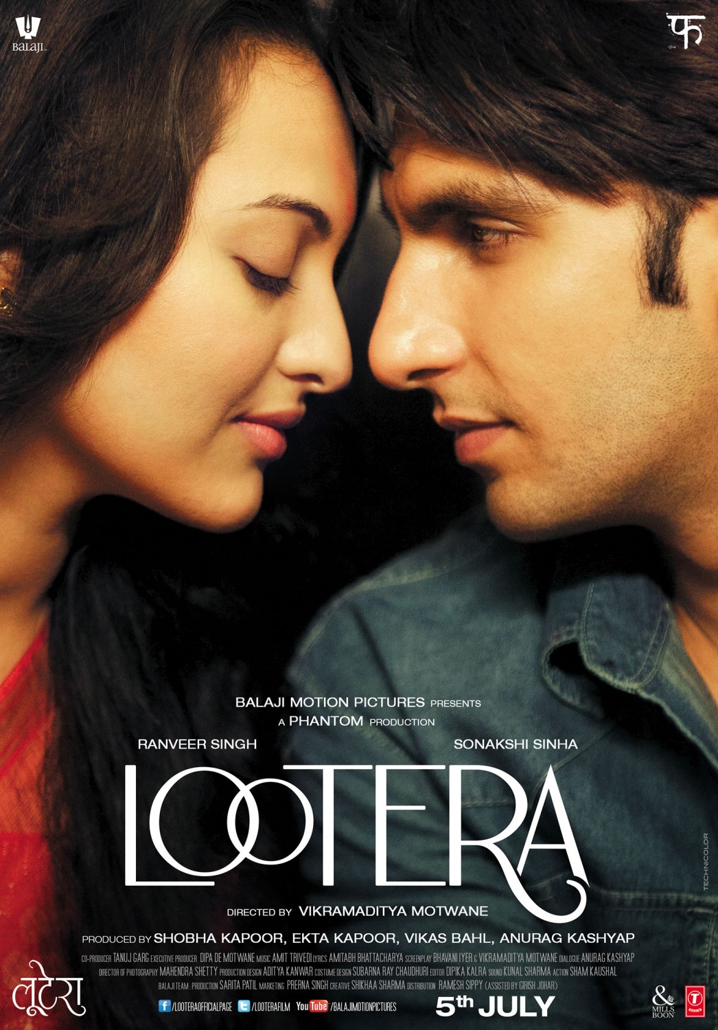 Extra Large Movie Poster Image for Lootera (#6 of 16)