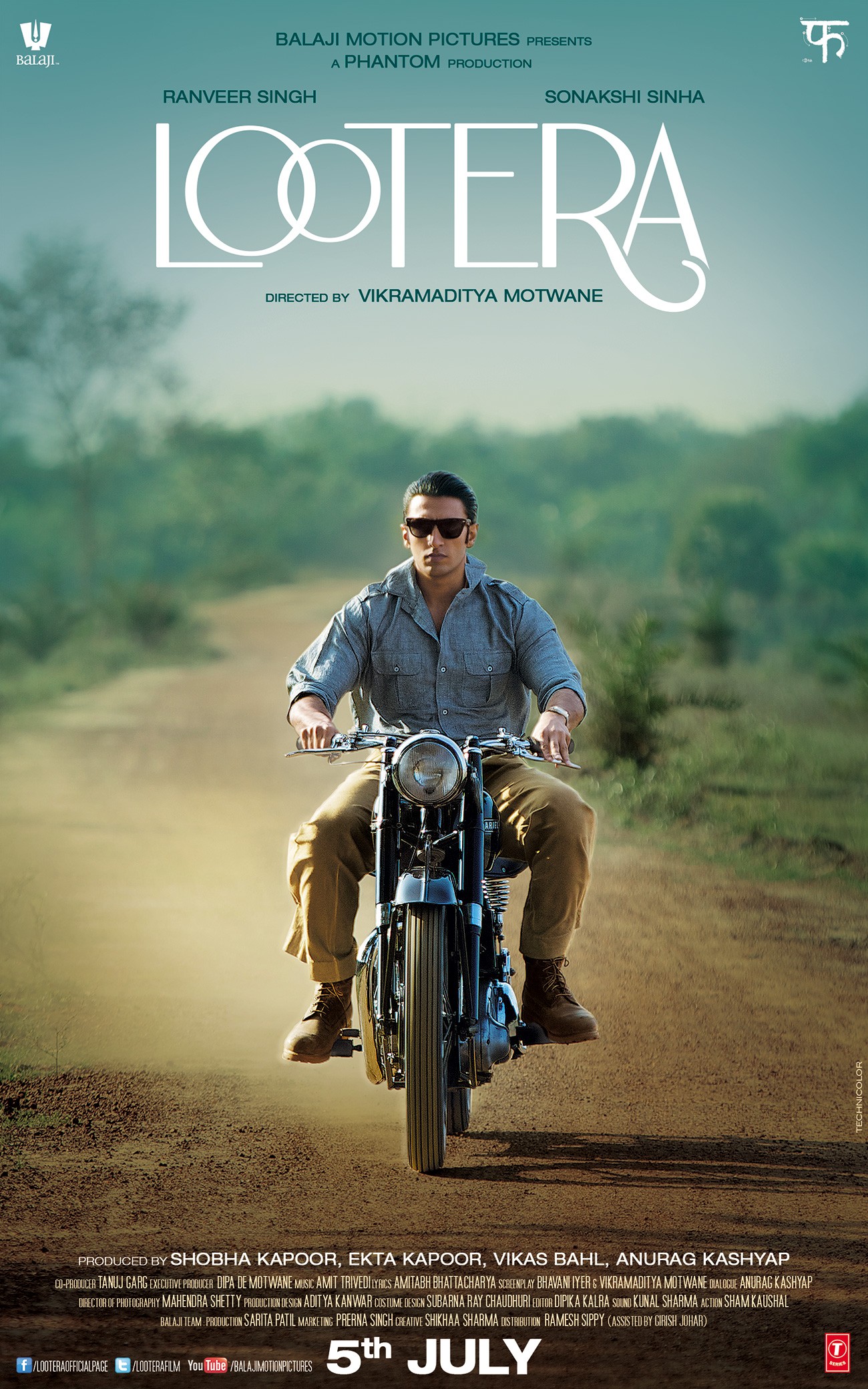 Mega Sized Movie Poster Image for Lootera (#1 of 16)