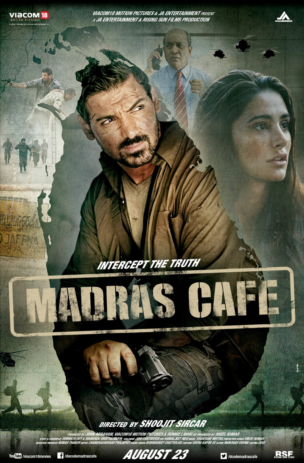 Extra Large Movie Poster Image for Madras Cafe 