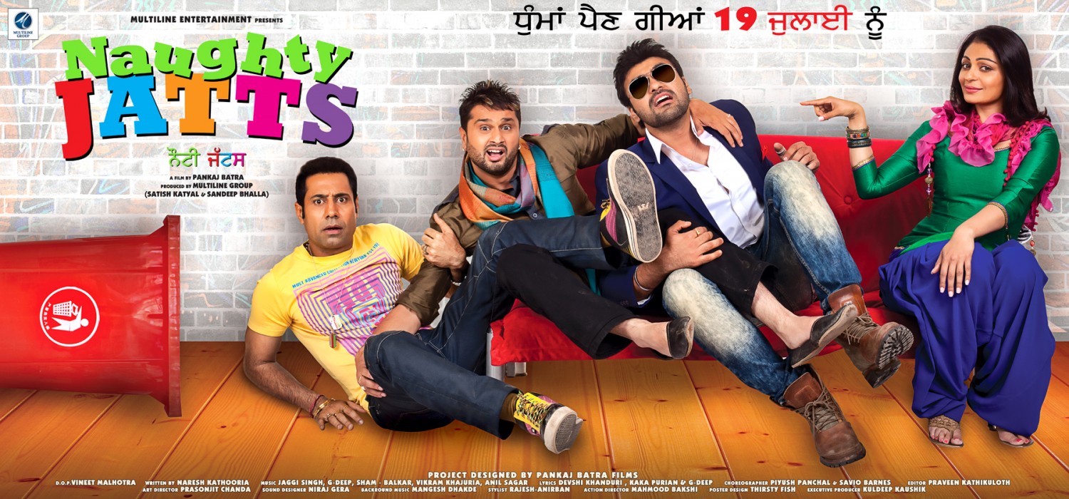 Extra Large Movie Poster Image for Naughty Jatts (#3 of 5)