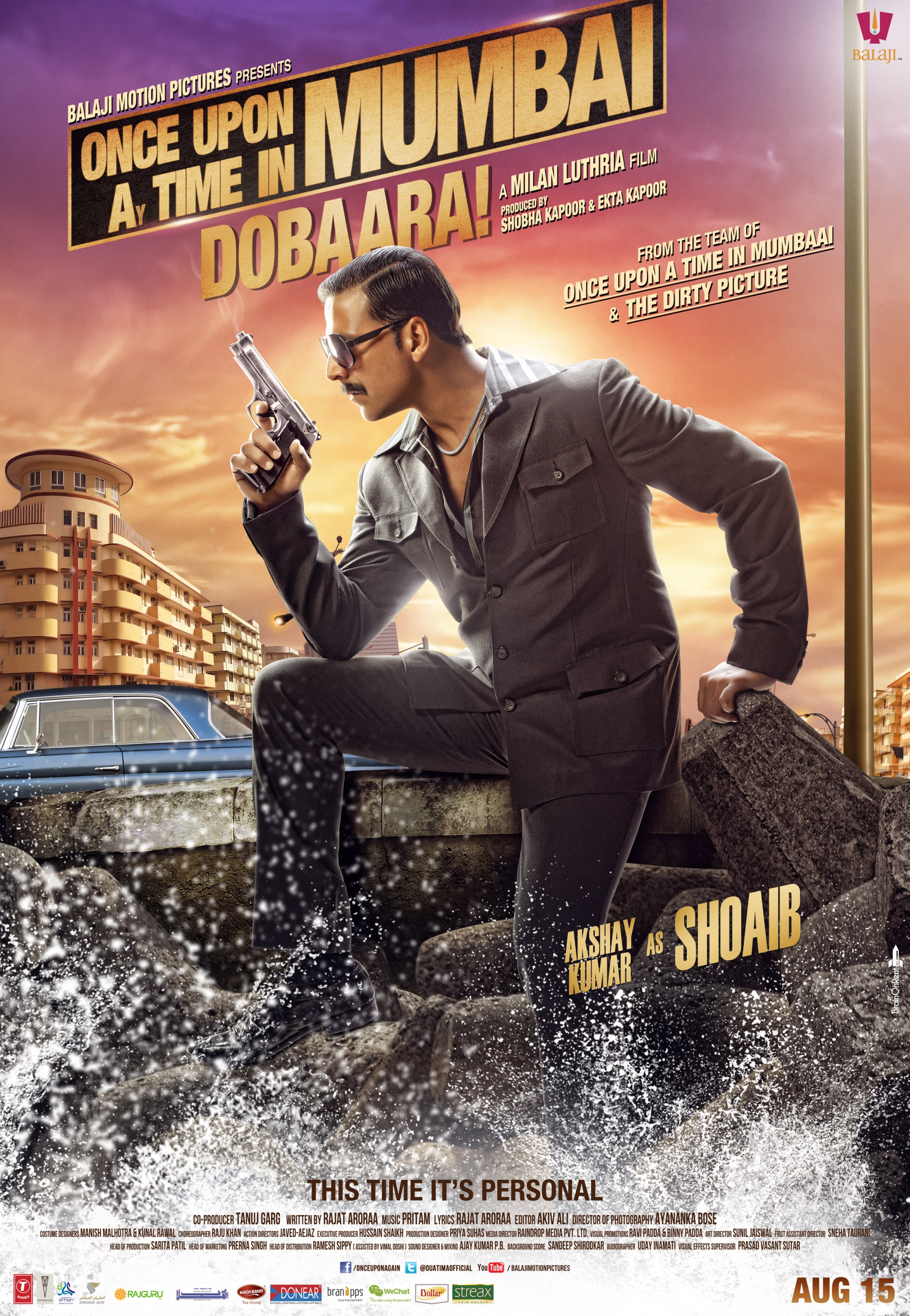 Mega Sized Movie Poster Image for Once Upon a Time in Mumbai Dobaara! (#2 of 11)