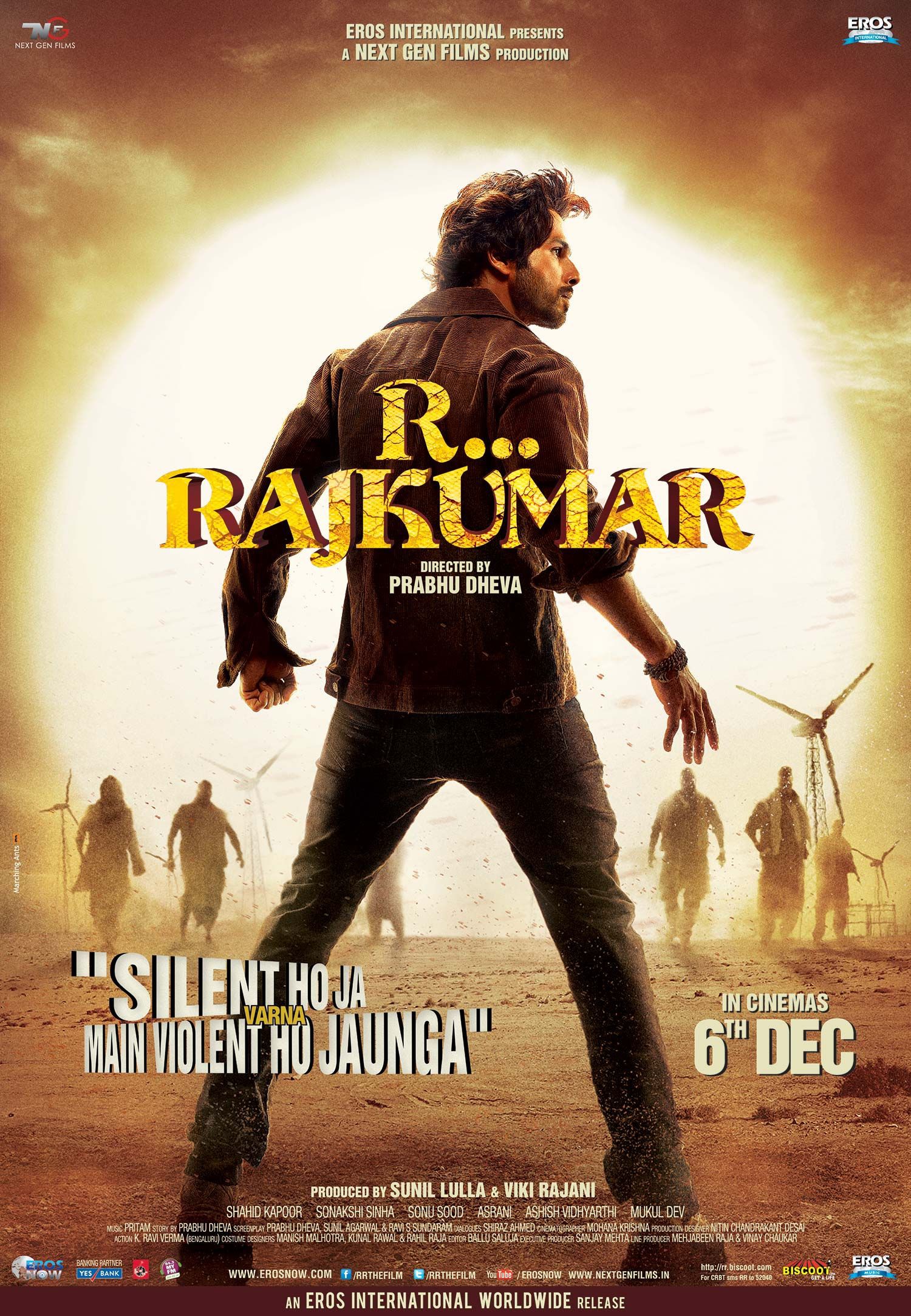 Mega Sized Movie Poster Image for R... Rajkumar (#2 of 5)