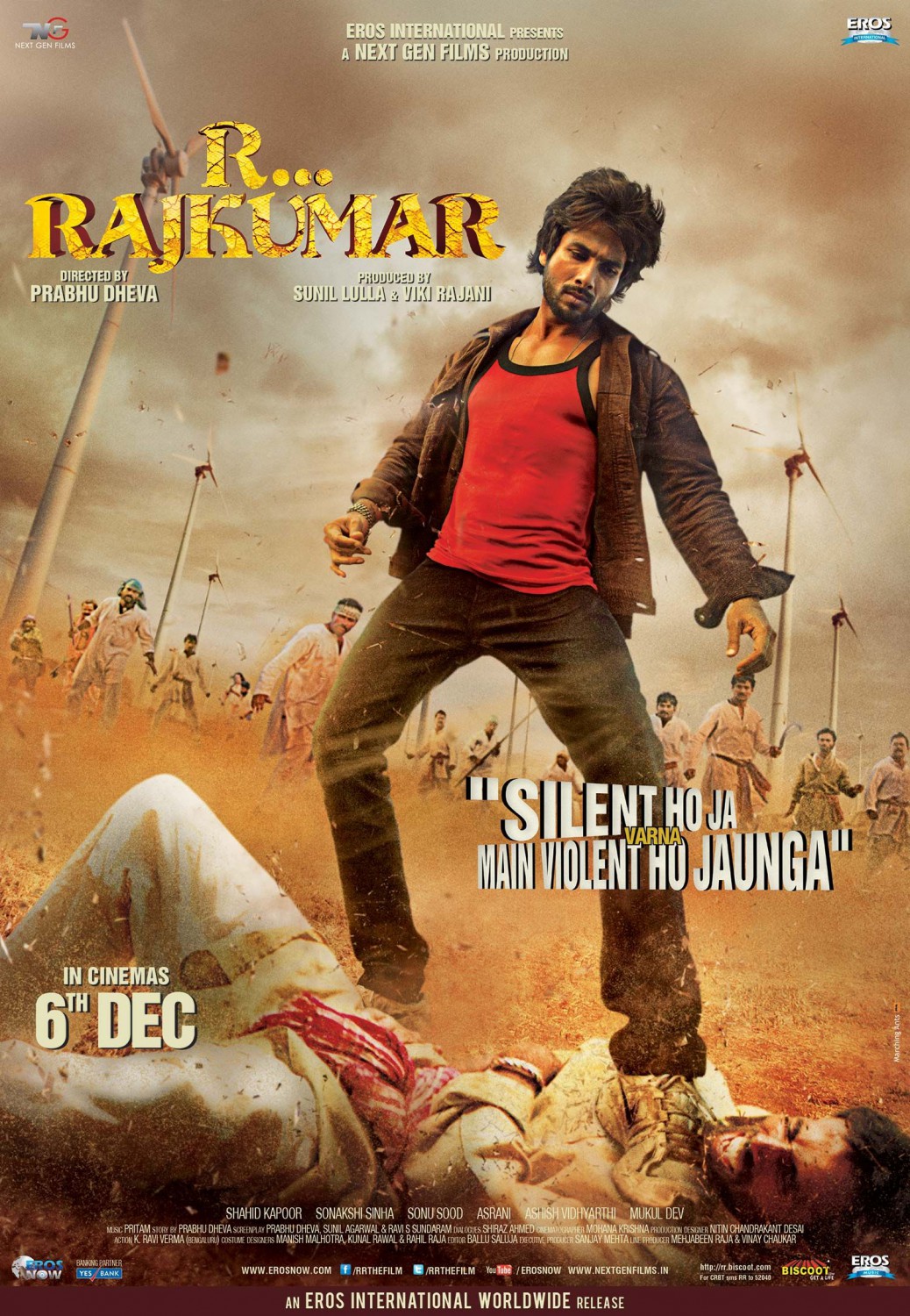 Extra Large Movie Poster Image for R... Rajkumar (#5 of 5)