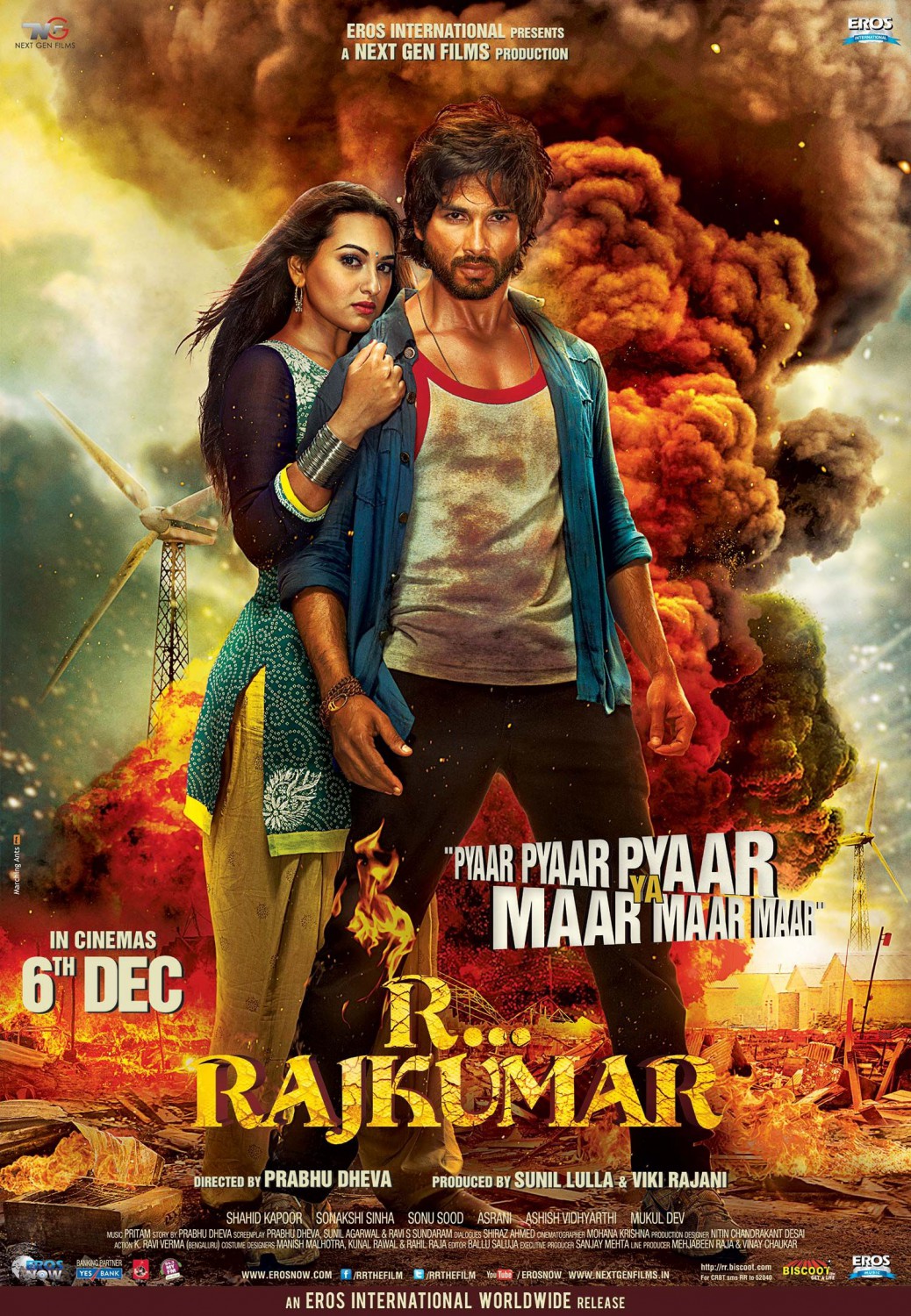 Extra Large Movie Poster Image for R... Rajkumar (#1 of 5)