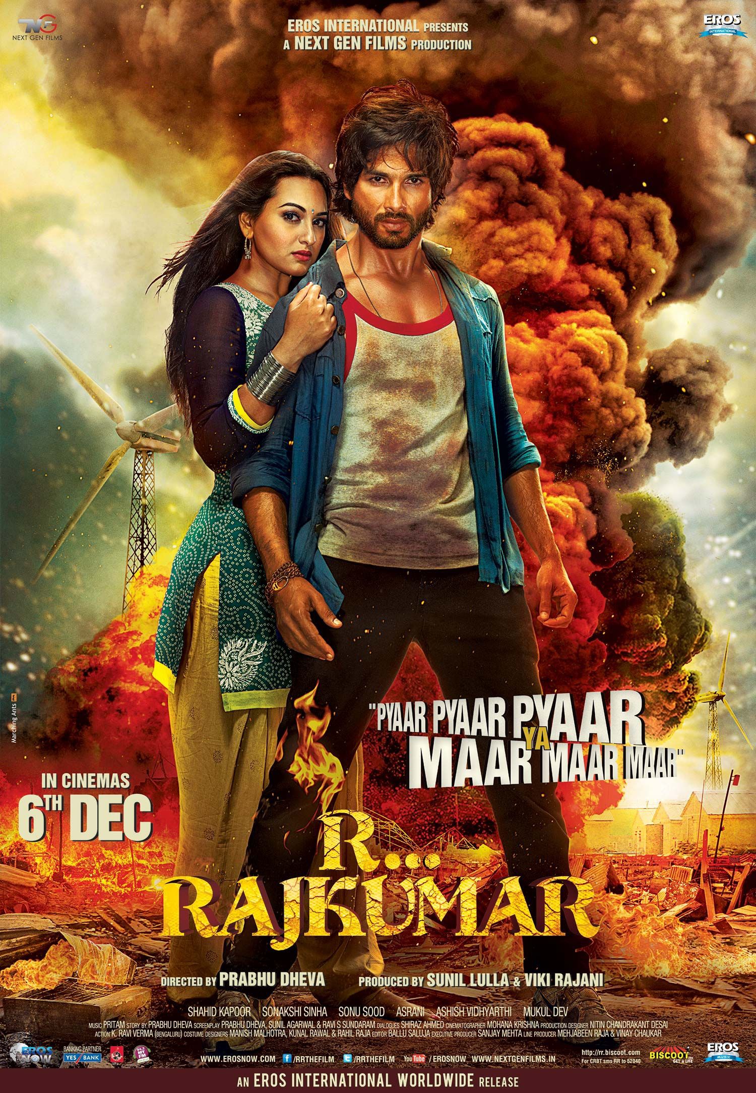 Mega Sized Movie Poster Image for R... Rajkumar (#1 of 5)
