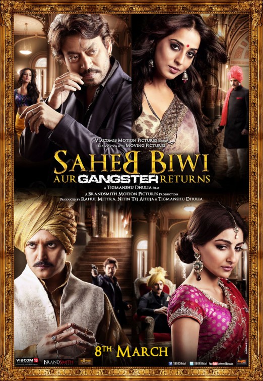 Saheb Biwi Aur Gangster Returns Movie Poster