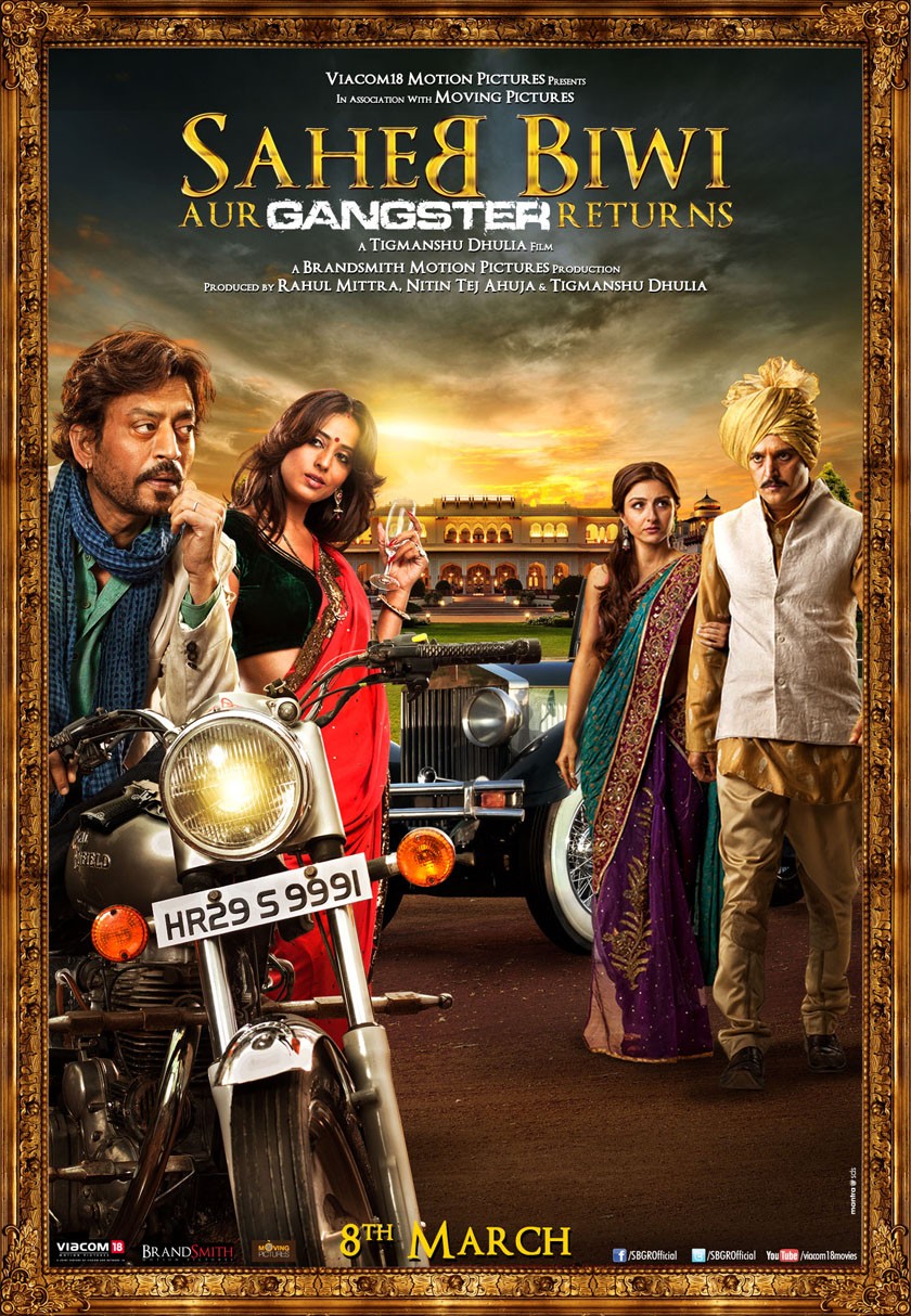 Extra Large Movie Poster Image for Saheb Biwi Aur Gangster Returns (#3 of 3)