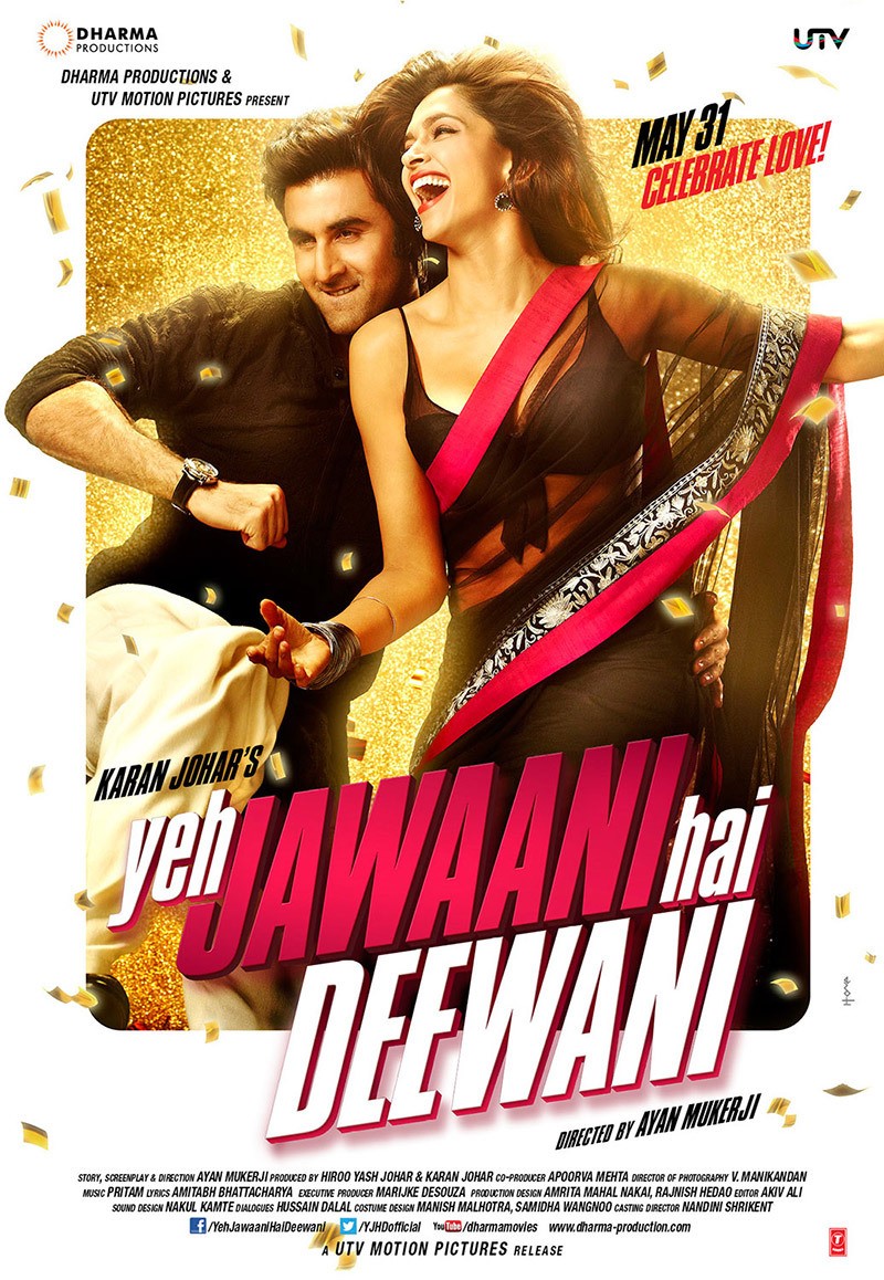 Extra Large Movie Poster Image for Yeh Jawaani Hai Deewani 