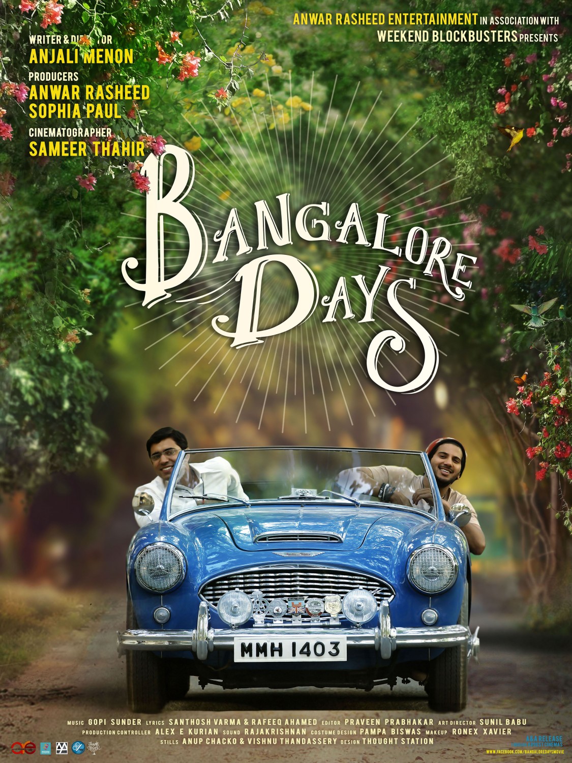 Extra Large Movie Poster Image for Bangalore Days (#2 of 7)