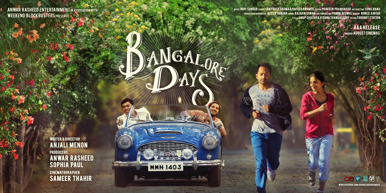 Extra Large Movie Poster Image for Bangalore Days (#6 of 7)
