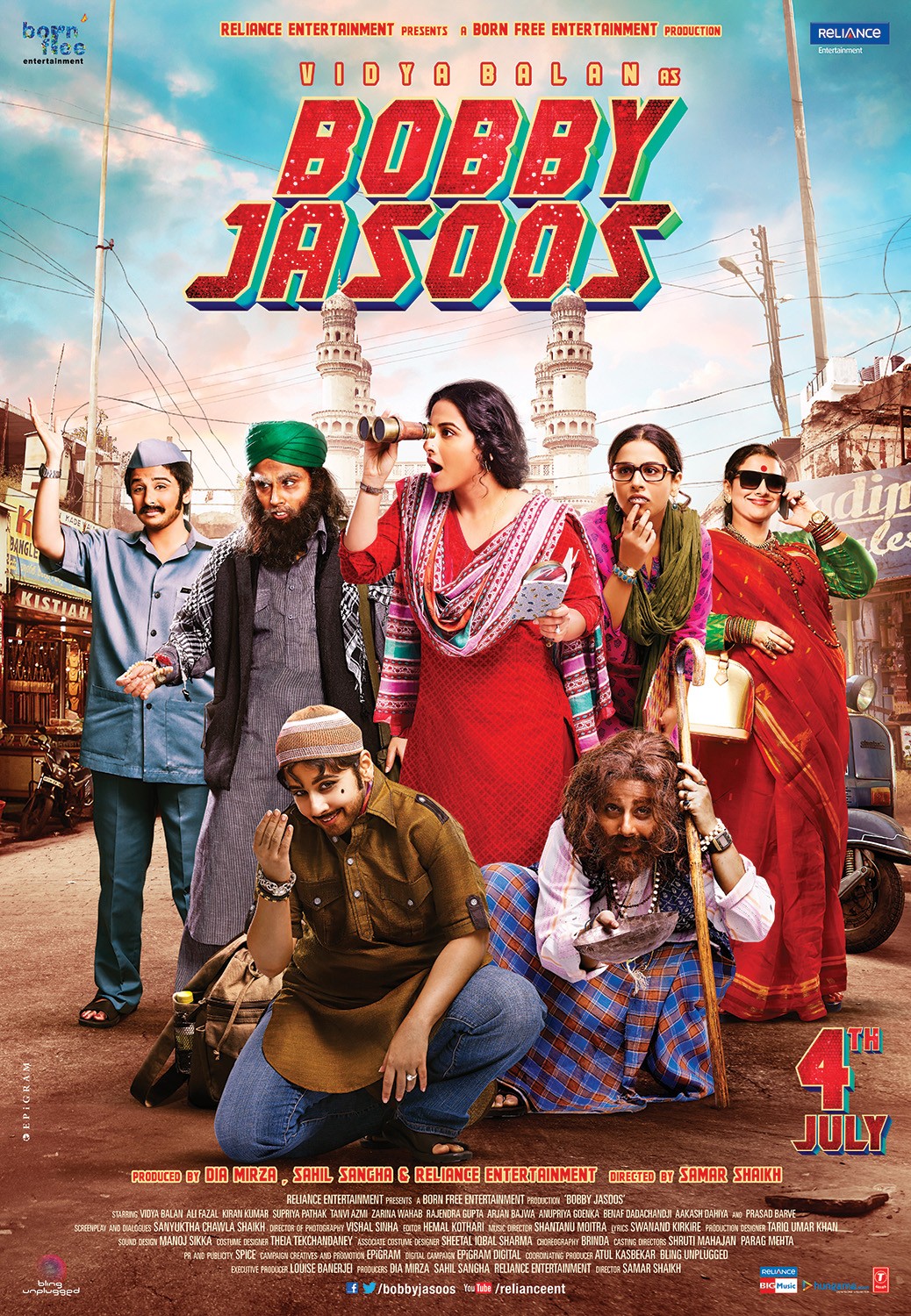 Extra Large Movie Poster Image for Bobby Jasoos (#4 of 6)