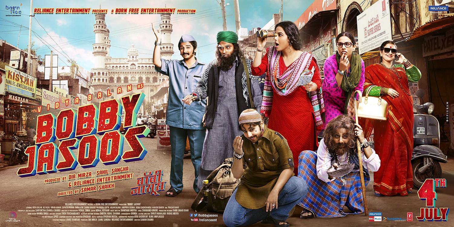 Extra Large Movie Poster Image for Bobby Jasoos (#5 of 6)