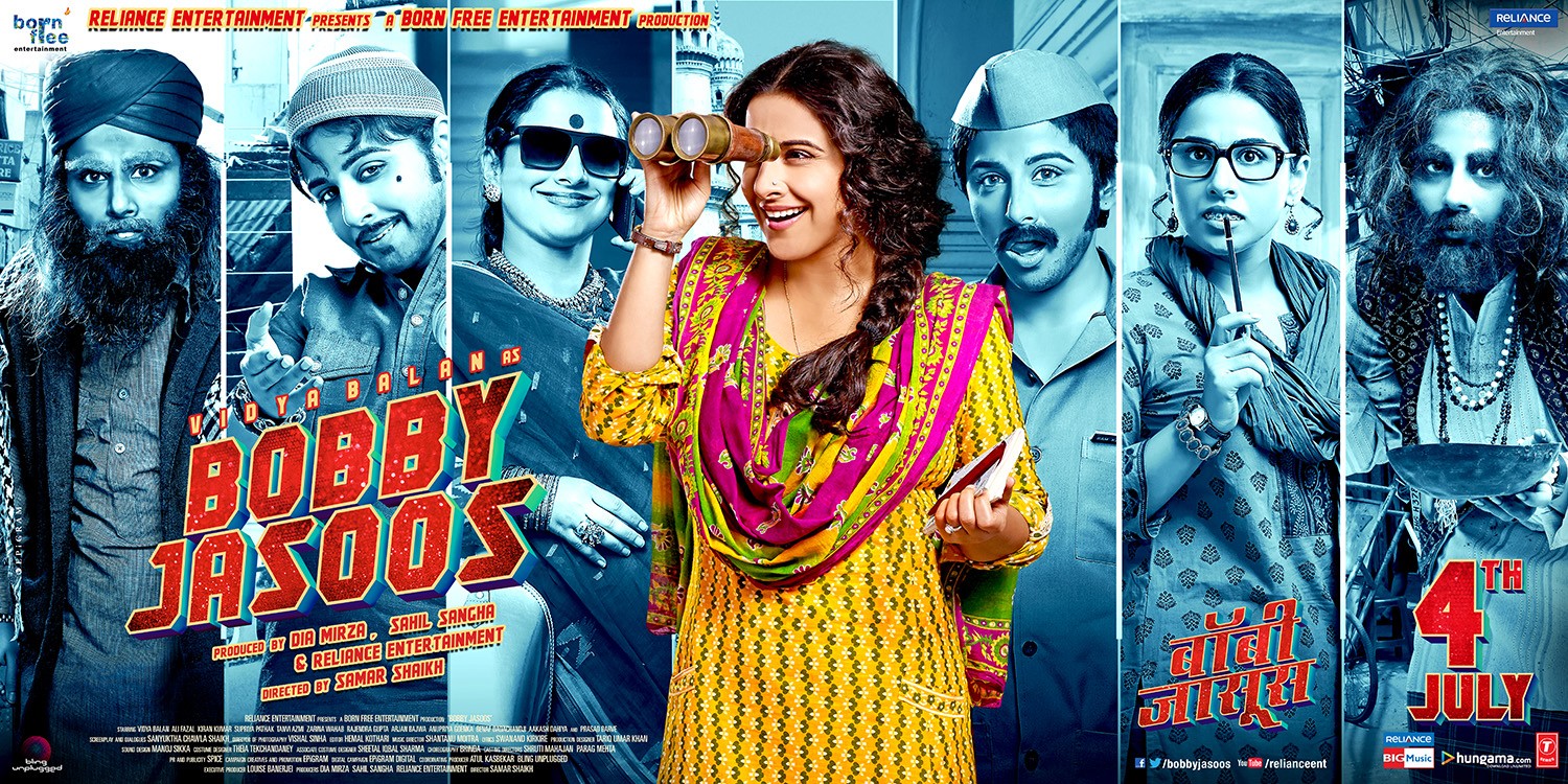 Extra Large Movie Poster Image for Bobby Jasoos (#6 of 6)