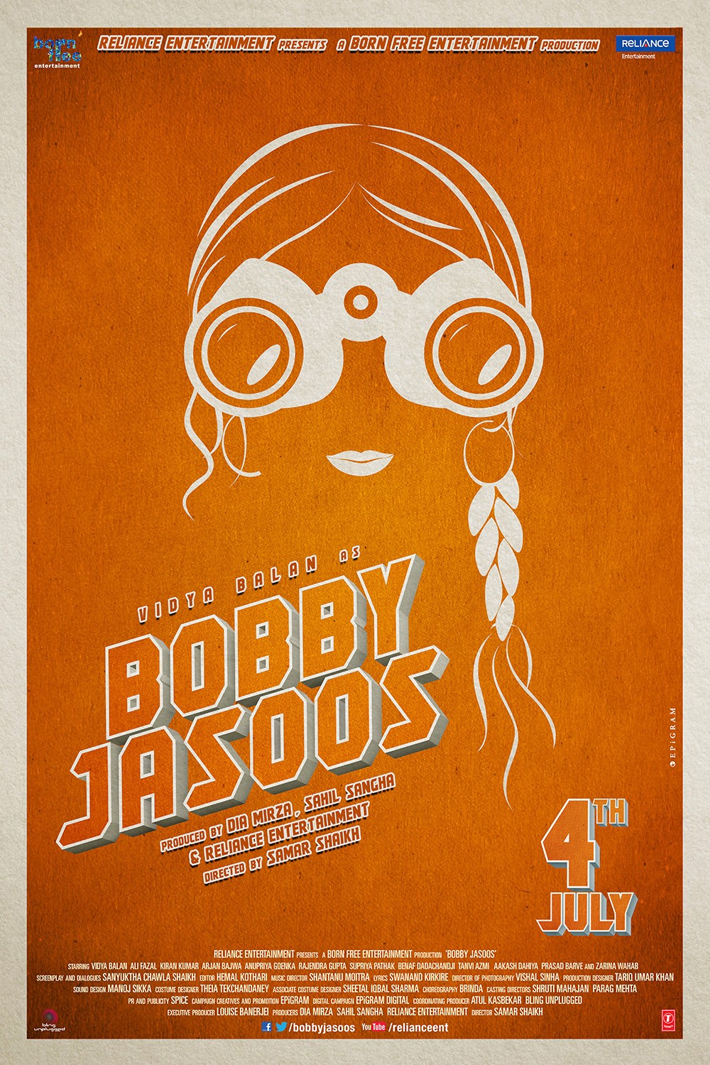 Extra Large Movie Poster Image for Bobby Jasoos (#1 of 6)