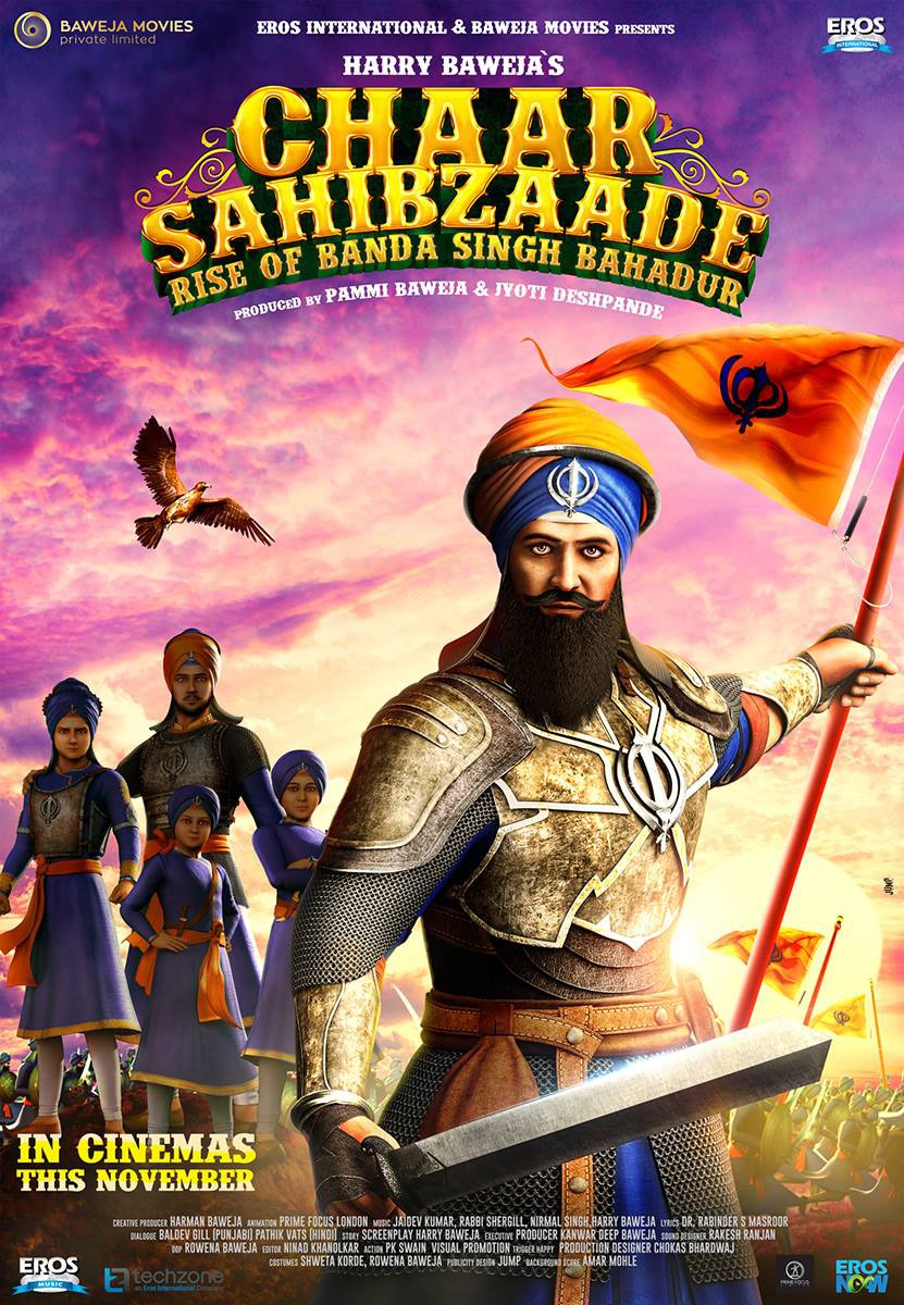 Extra Large Movie Poster Image for Chaar Sahibzaade (#7 of 7)