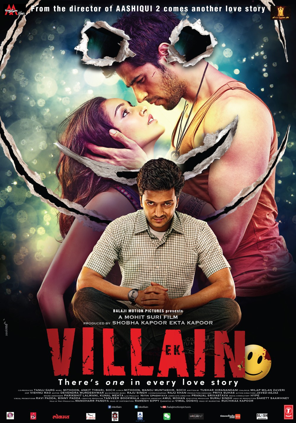 Extra Large Movie Poster Image for Ek Villain (#2 of 4)