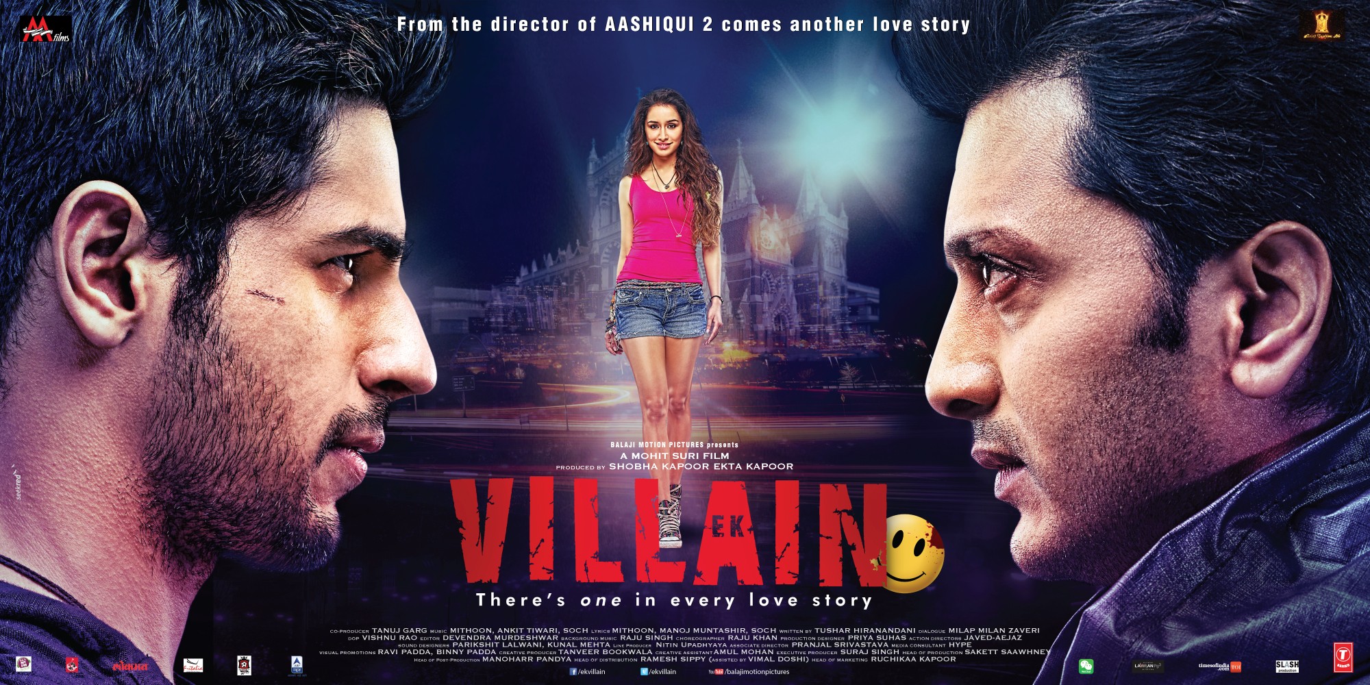 Ek Villain (#4 of 4): Mega Sized Movie Poster Image - IMP Awards