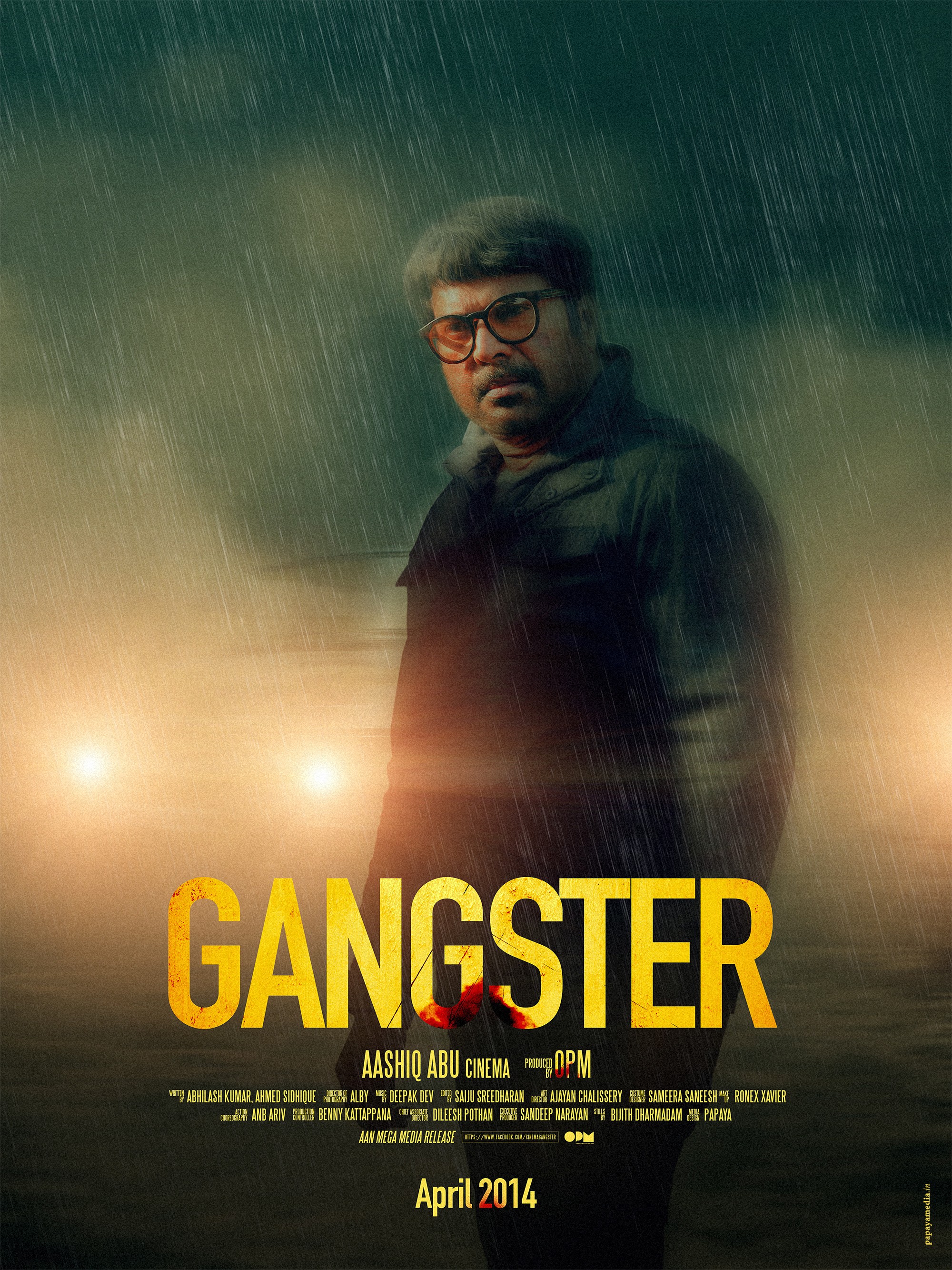 Mega Sized Movie Poster Image for Gangster (#2 of 6)