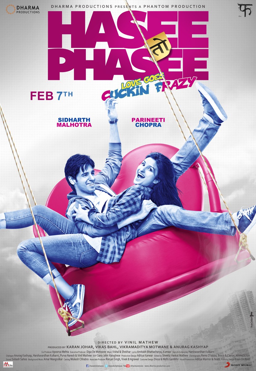 Extra Large Movie Poster Image for Hasee Toh Phasee (#2 of 6)