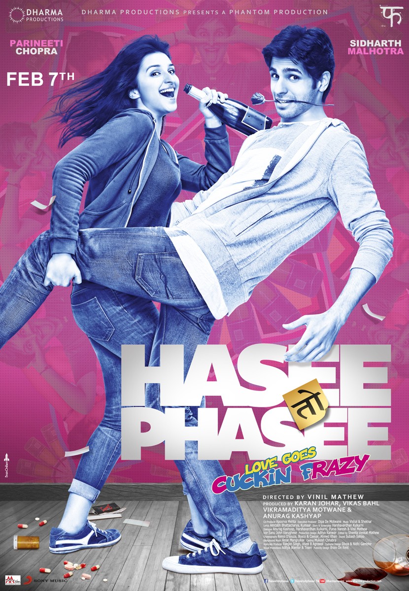 Extra Large Movie Poster Image for Hasee Toh Phasee (#3 of 6)