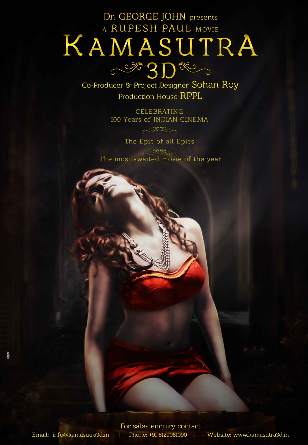 Extra Large Movie Poster Image for Kamasutra 3D (#8 of 8)