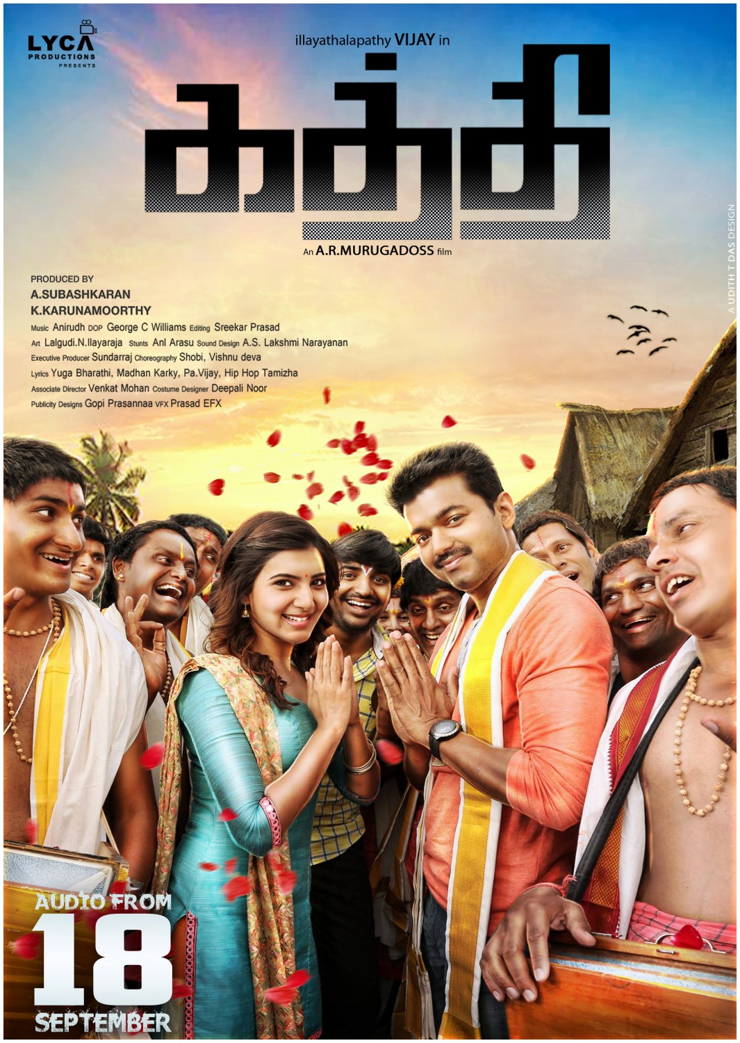 Extra Large Movie Poster Image for Kaththi (#6 of 7)
