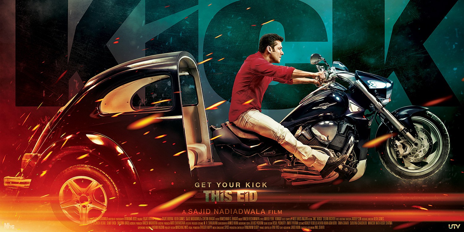 Extra Large Movie Poster Image for Kick (#12 of 12)