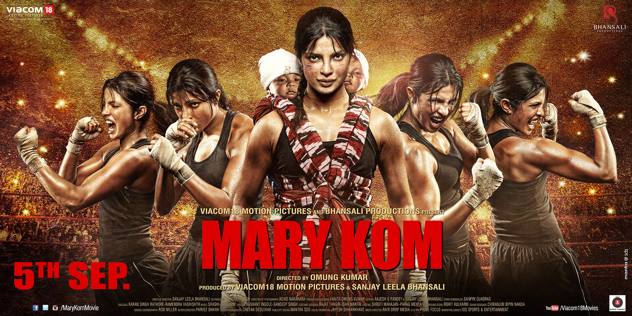Mega Sized Movie Poster Image for Mary Kom (#2 of 3)