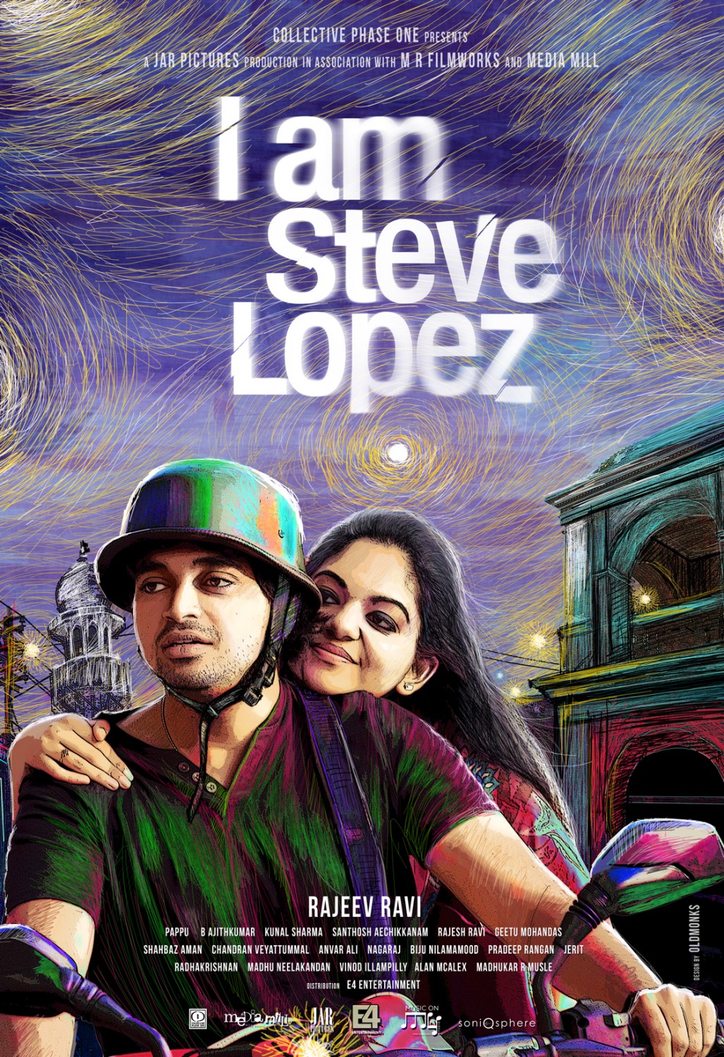 Extra Large Movie Poster Image for Njan Steve Lopez (#3 of 7)