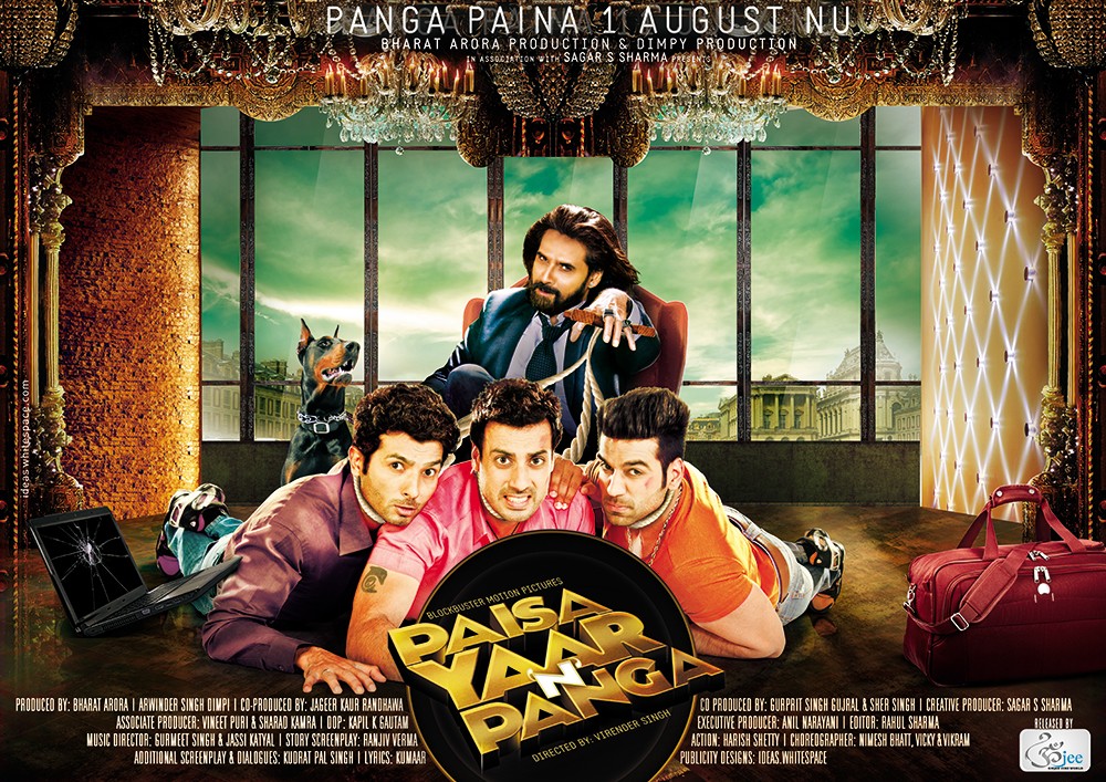 Extra Large Movie Poster Image for Paisa Yaar N Panga (#3 of 3)