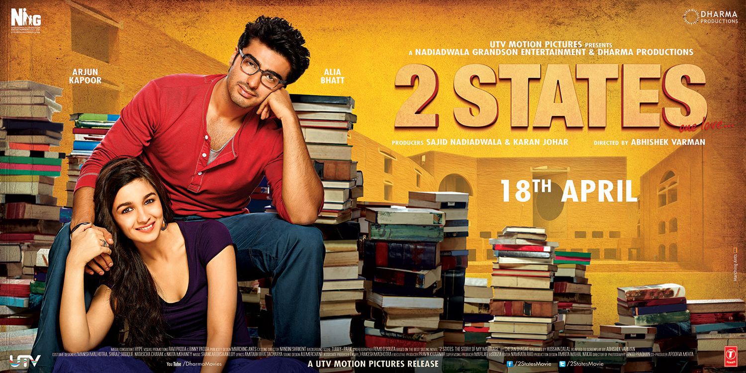 Extra Large Movie Poster Image for 2 States (#6 of 8)