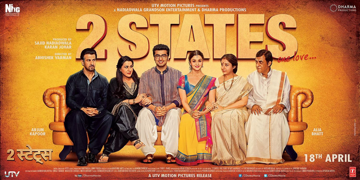 Extra Large Movie Poster Image for 2 States (#7 of 8)