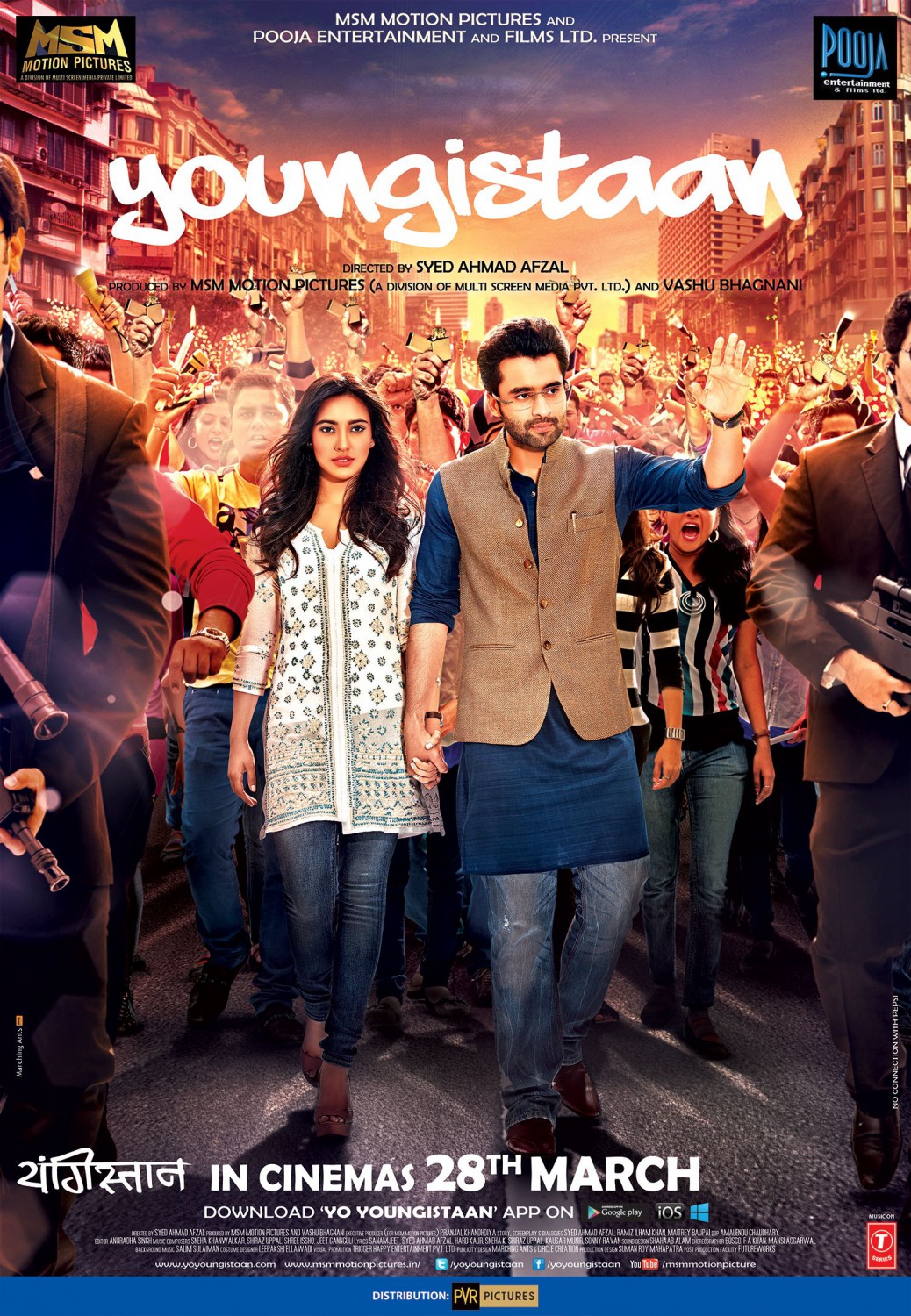 Extra Large Movie Poster Image for Youngistaan (#4 of 6)