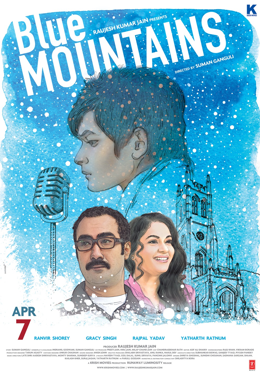 Extra Large Movie Poster Image for Blue Mountains 