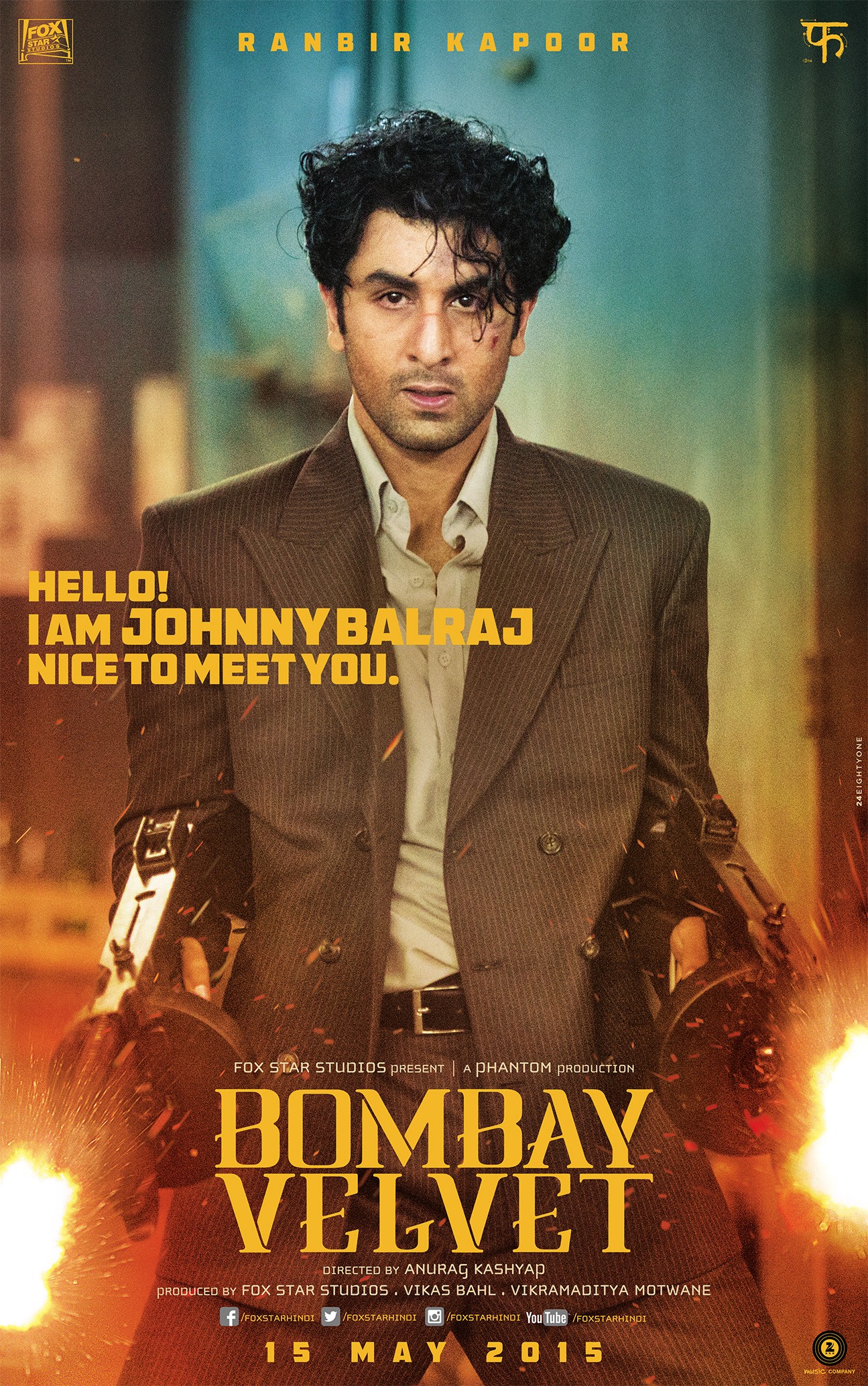 Mega Sized Movie Poster Image for Bombay Velvet (#1 of 8)