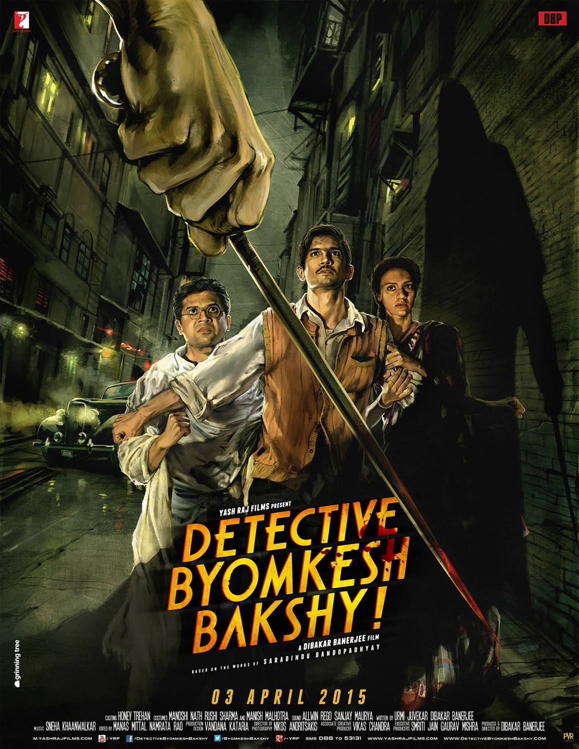 Extra Large Movie Poster Image for Detective Byomkesh Bakshy! (#3 of 8)