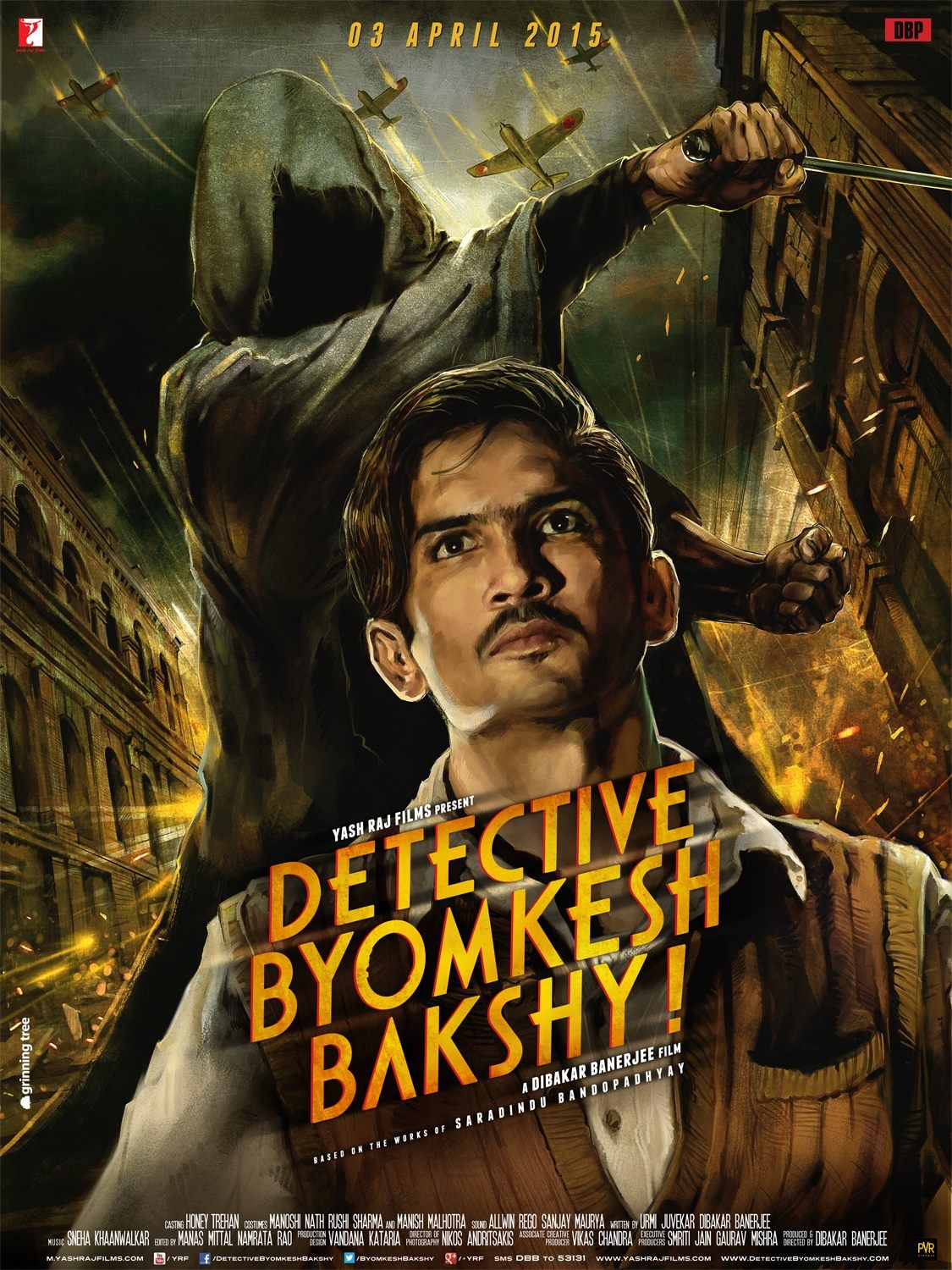 Extra Large Movie Poster Image for Detective Byomkesh Bakshy! (#5 of 8)