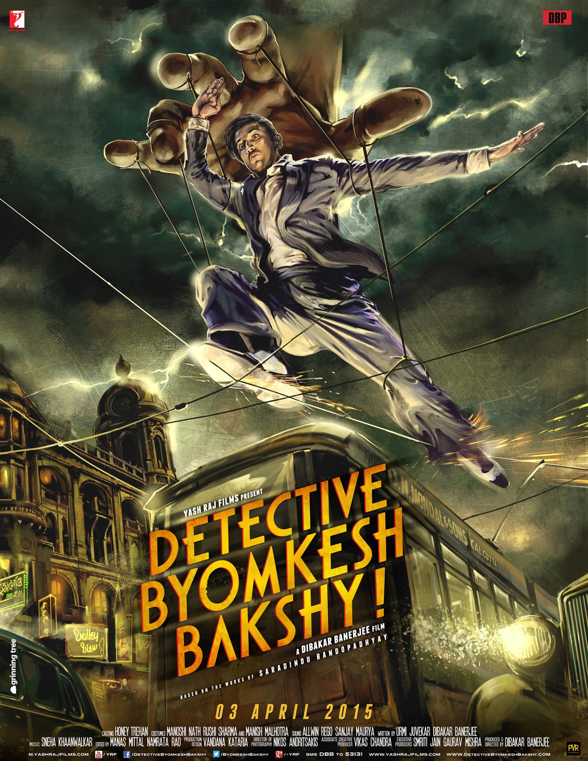 Extra Large Movie Poster Image for Detective Byomkesh Bakshy! (#8 of 8)