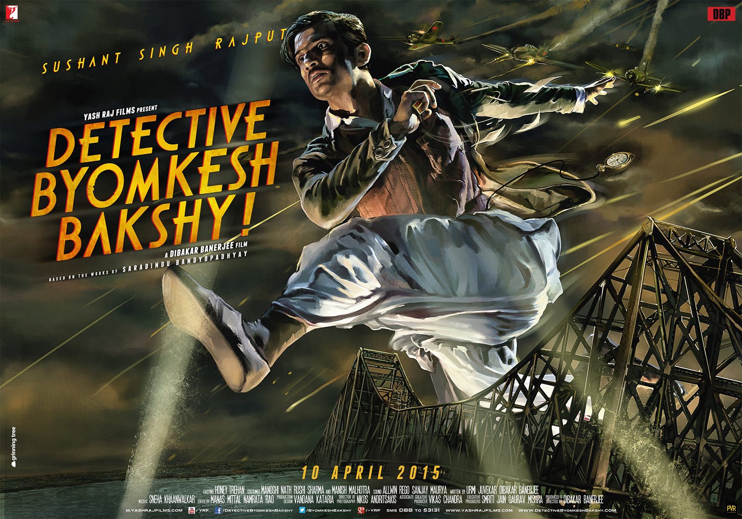 Extra Large Movie Poster Image for Detective Byomkesh Bakshy! (#1 of 8)