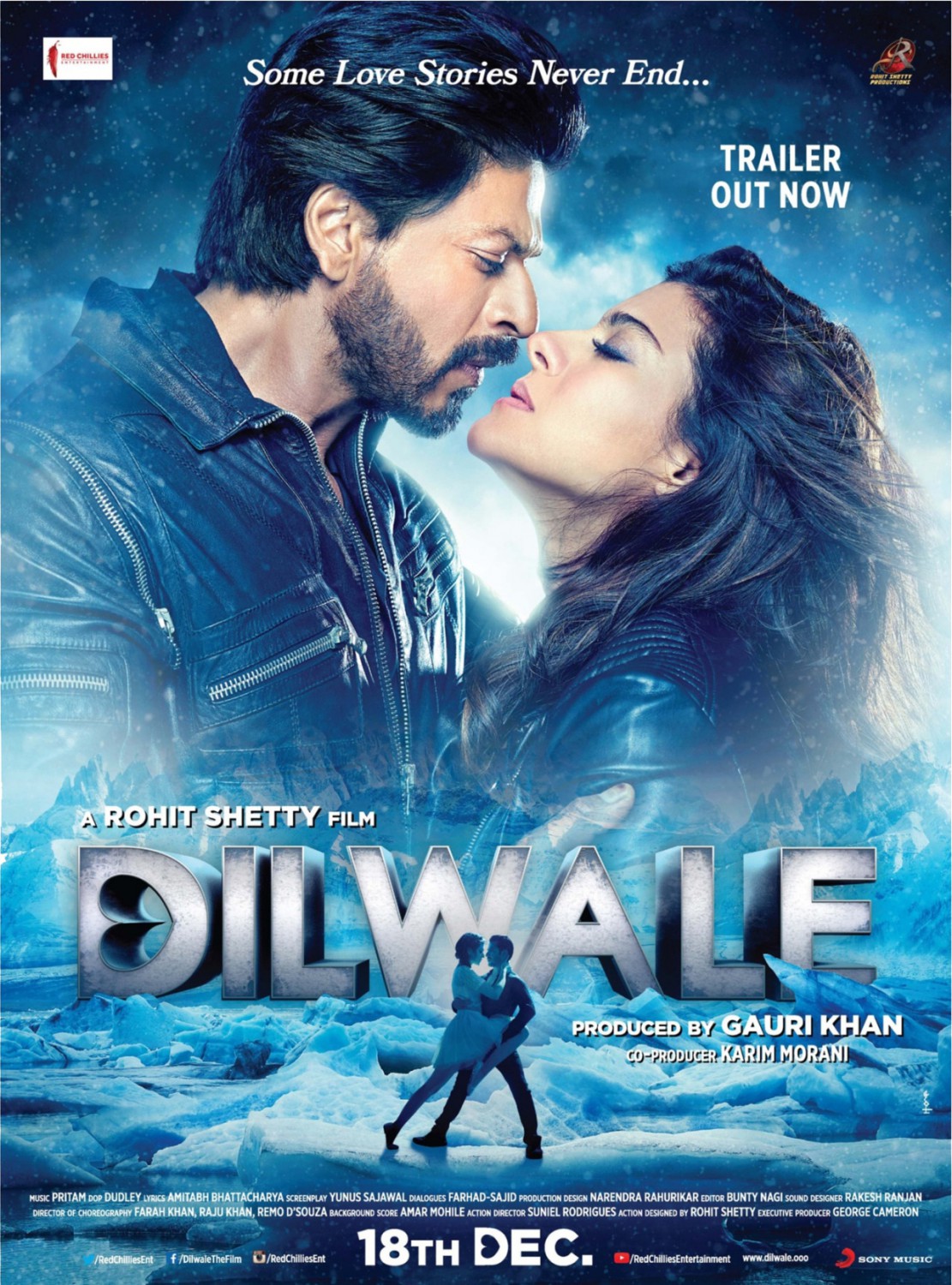 Extra Large Movie Poster Image for Dilwale (#1 of 5)