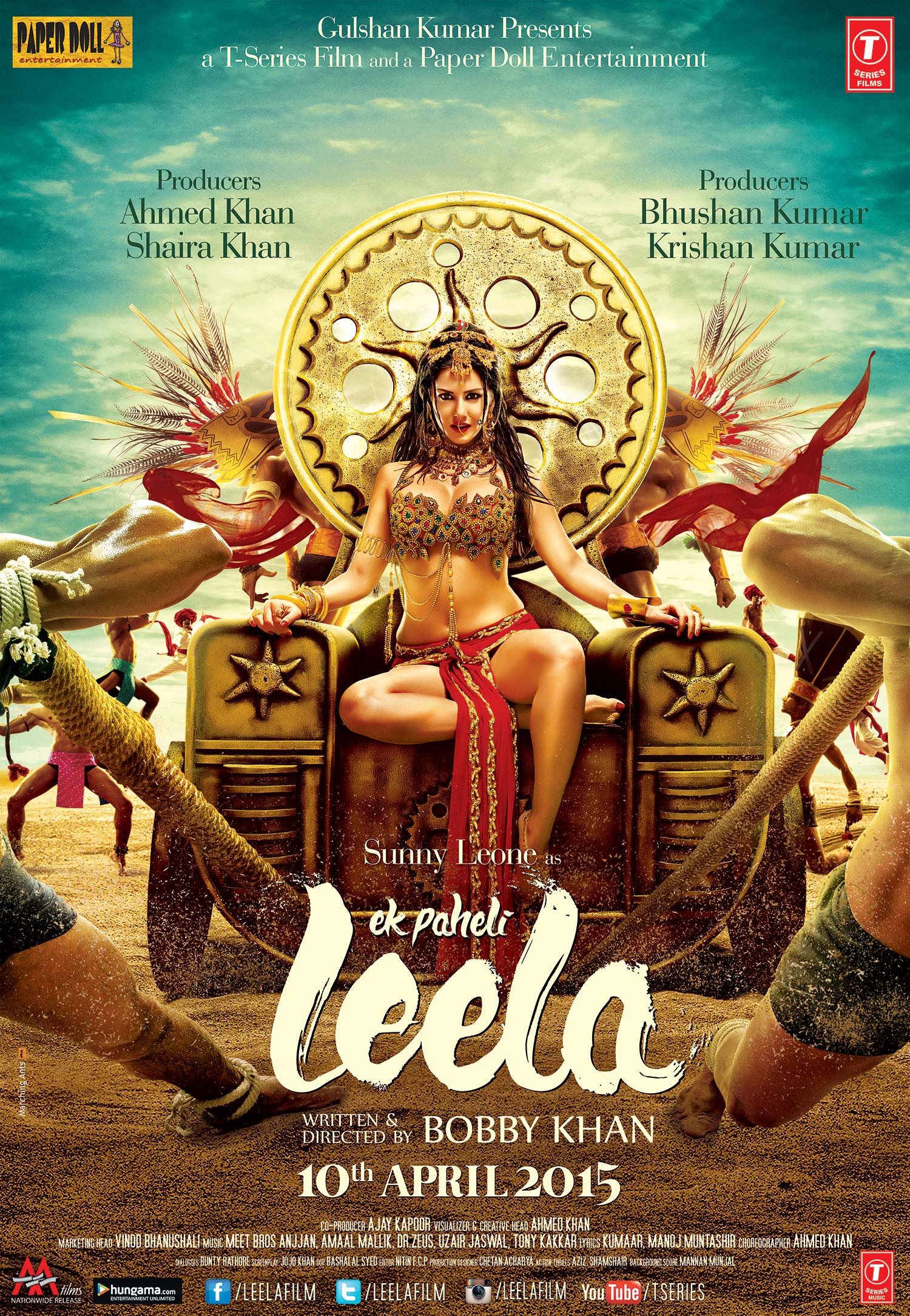 Mega Sized Movie Poster Image for Ek Paheli Leela (#1 of 4)