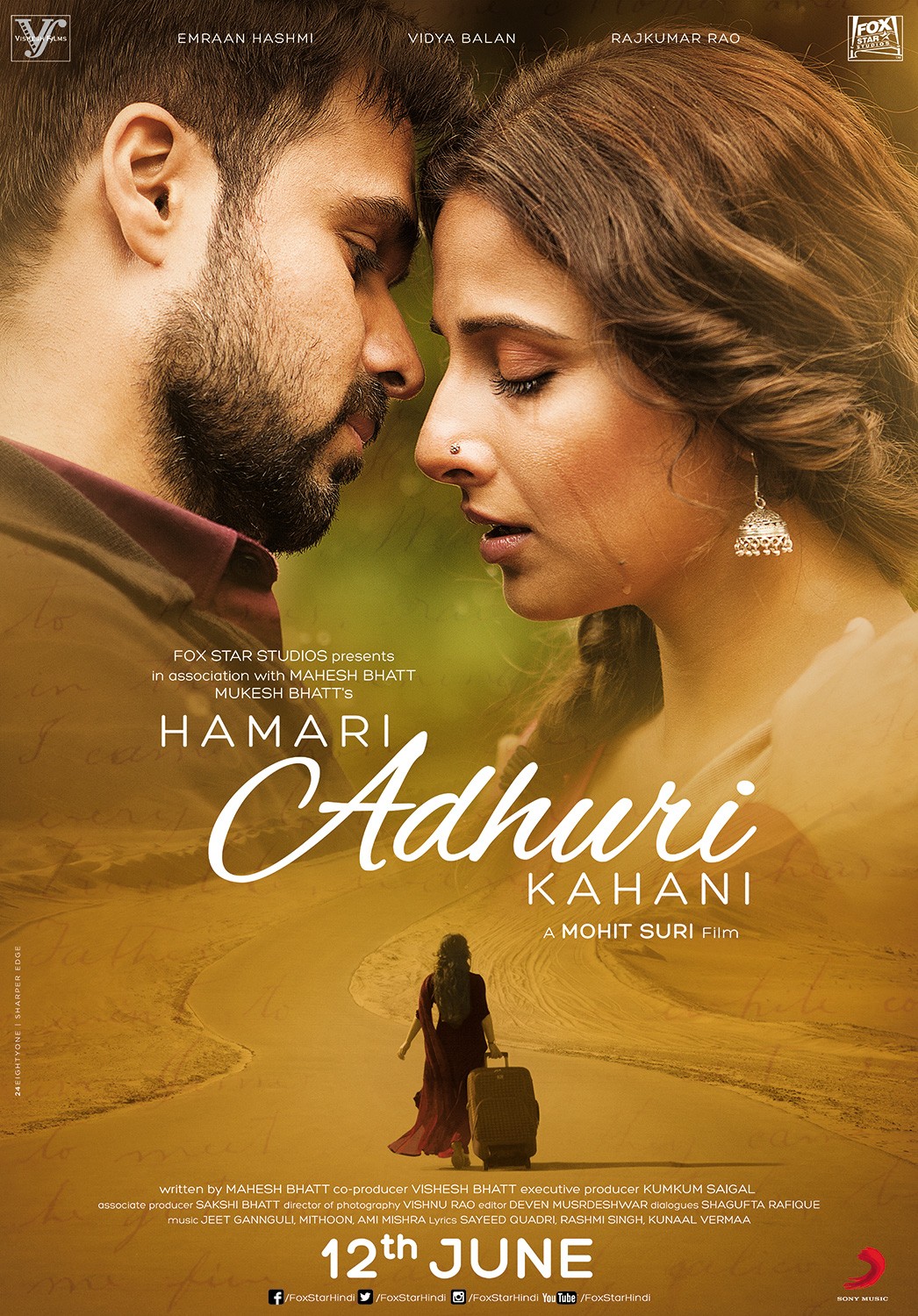 Extra Large Movie Poster Image for Hamari Adhuri Kahaani (#1 of 3)