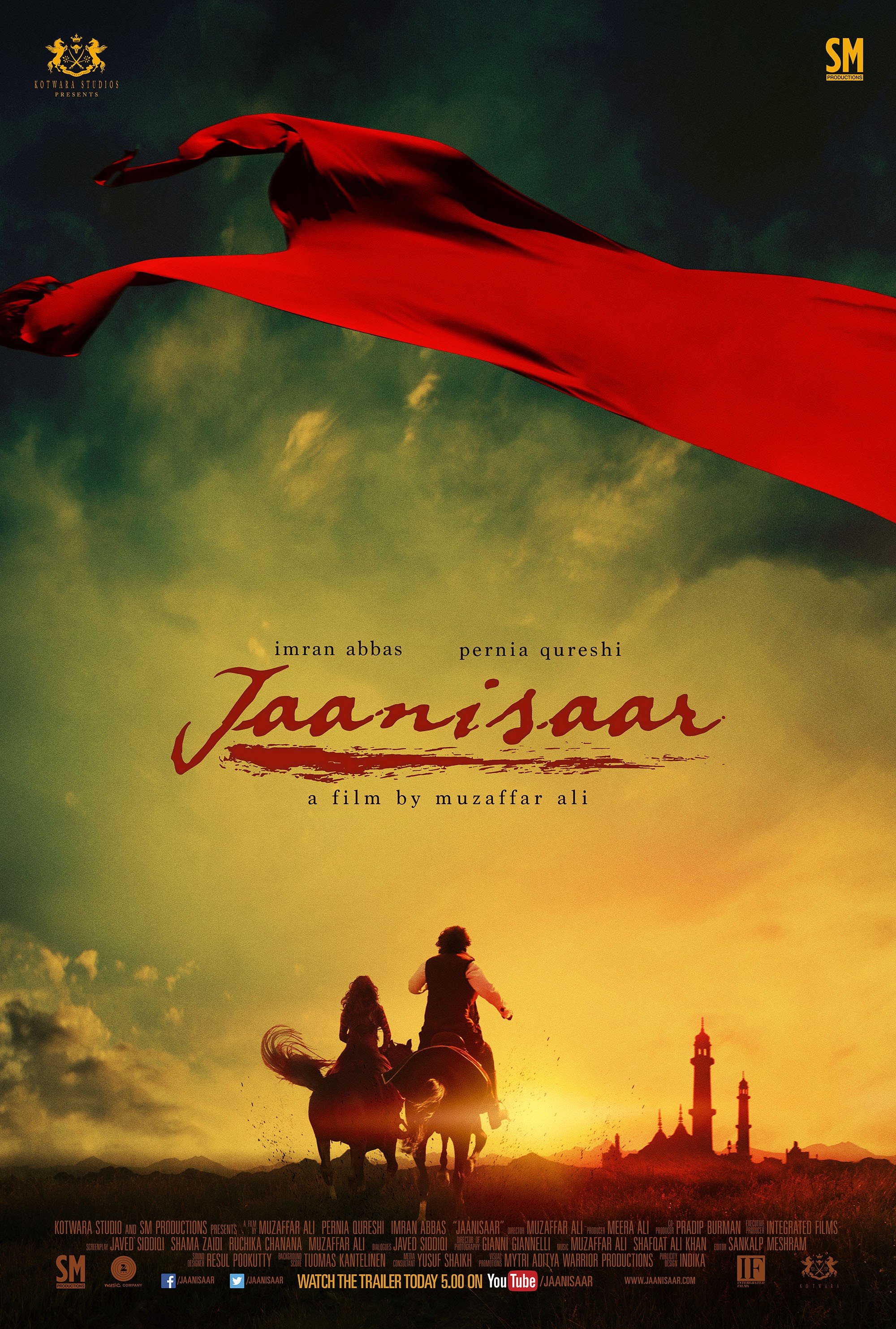 Mega Sized Movie Poster Image for Jaanisaar (#5 of 6)